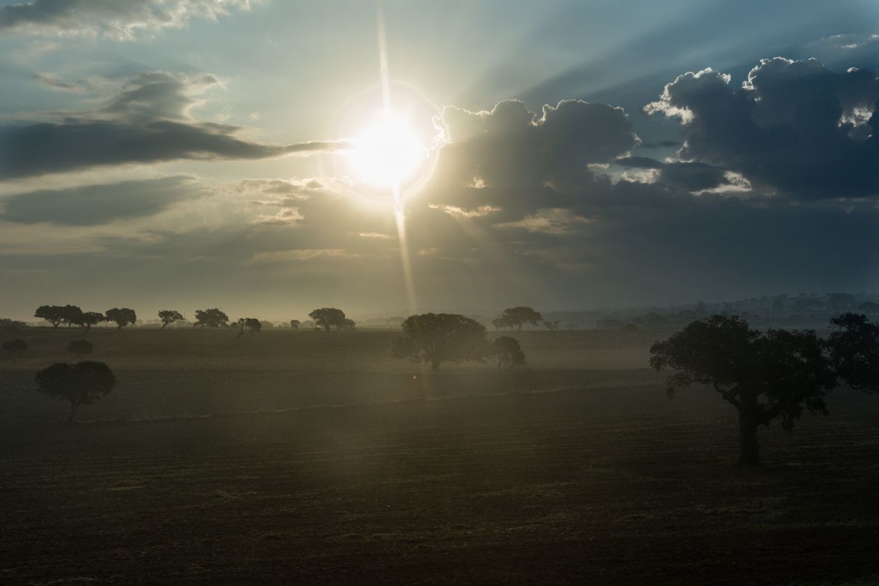 Sunrise in Portugal Stock Free