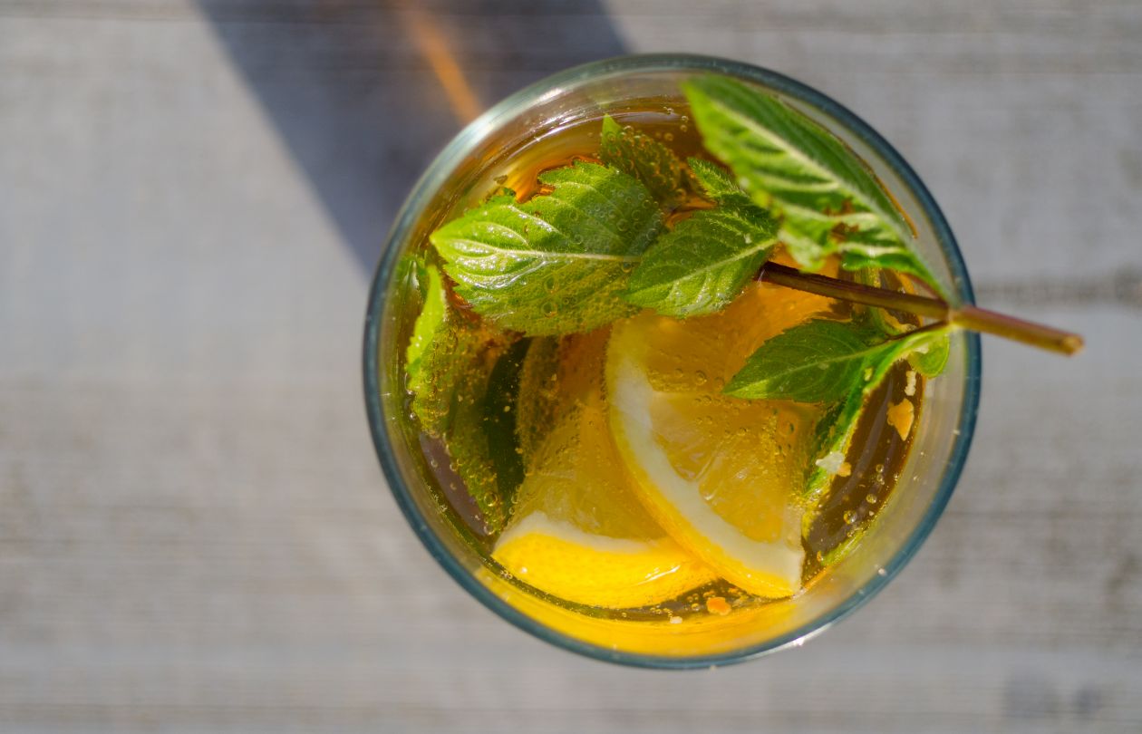 Lemon mint wodka Stock Free