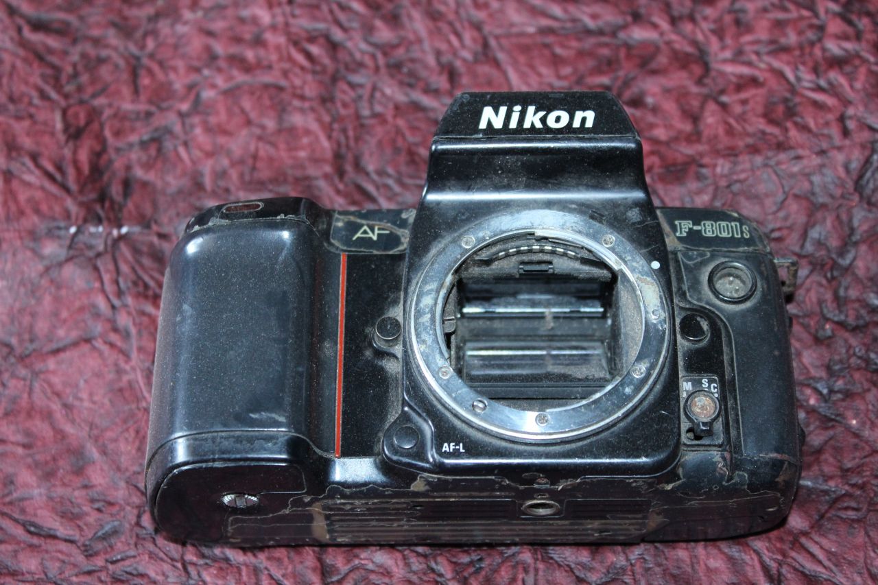 Old Camera Without Lens Stock Free