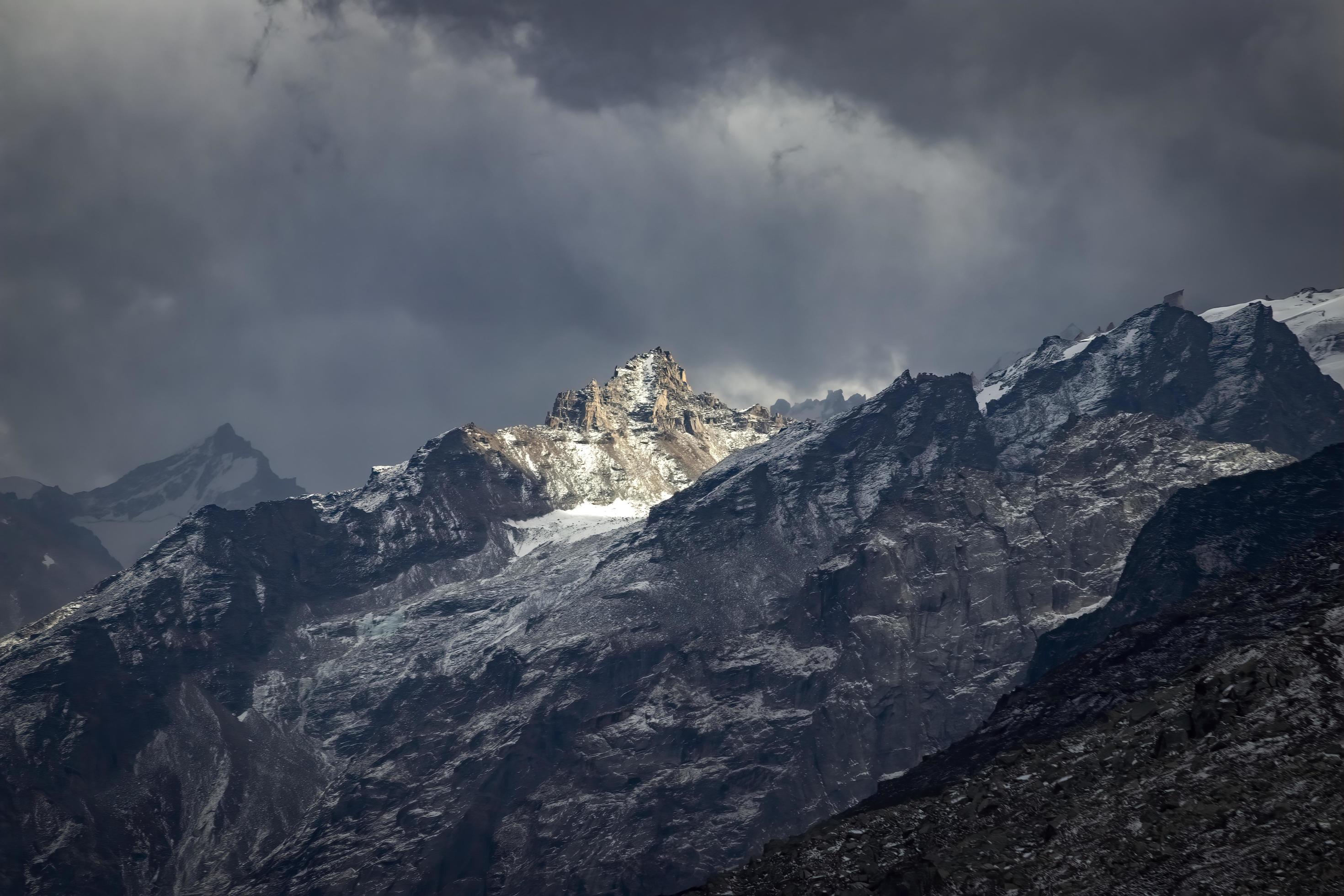 Panoramic Himalayan mountainscapes Stock Free