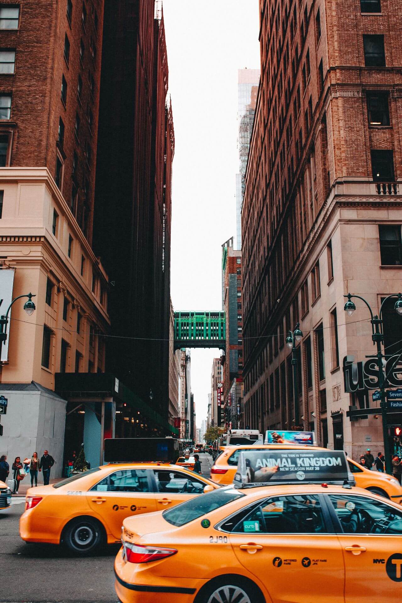 Yellow Taxi Cab New York Stock Free