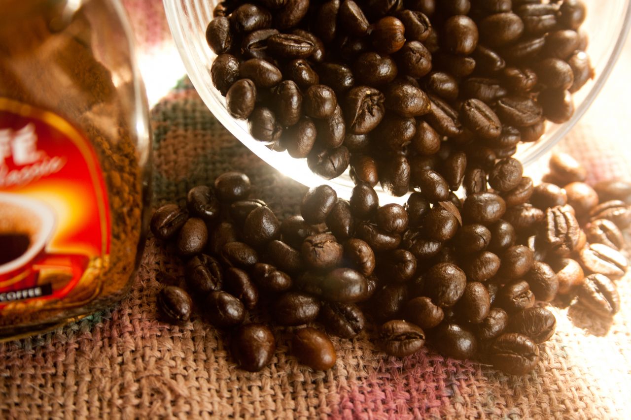 Coffee Beans Bowl Stock Free