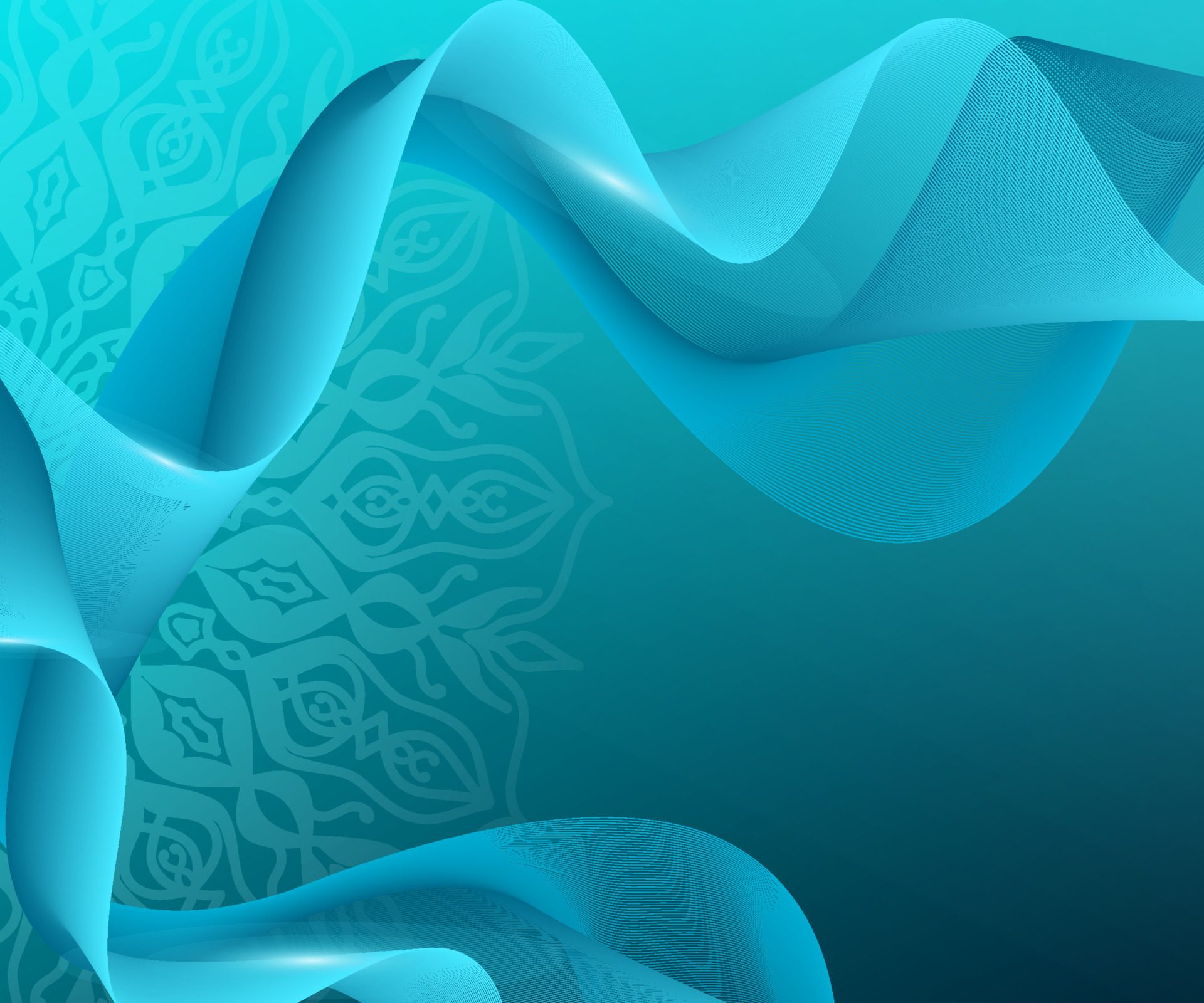 wave abstract background illustration Free Vector