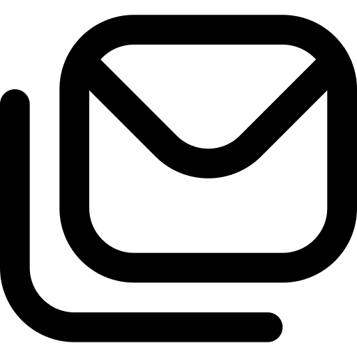 Fi, rr, envelopes icon