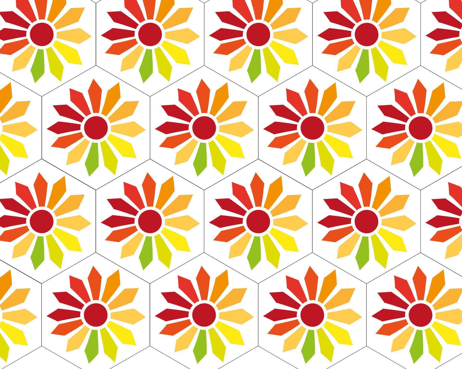 a pattern of flowers on a background. Stock Free