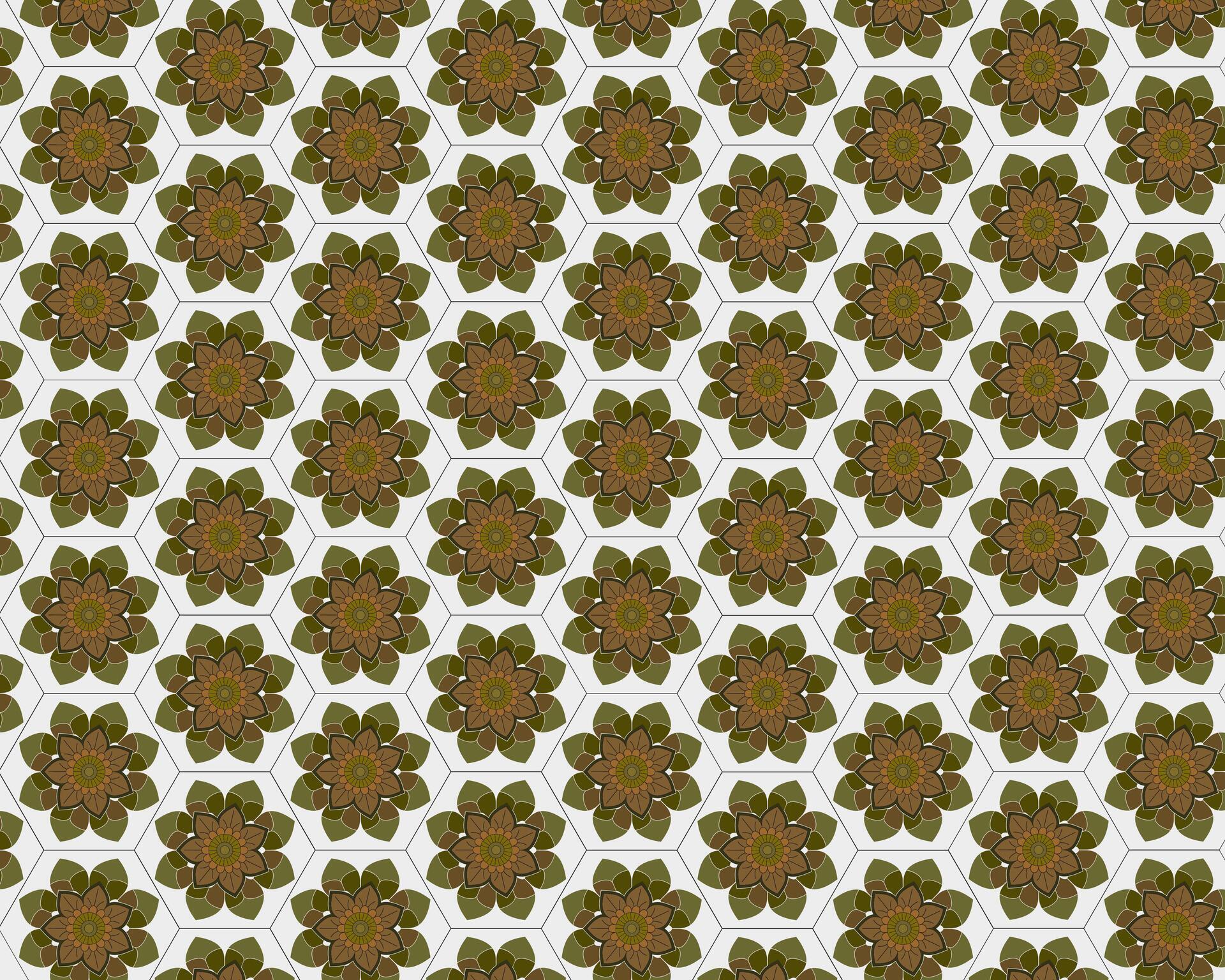 a pattern of flowers on a background. Stock Free