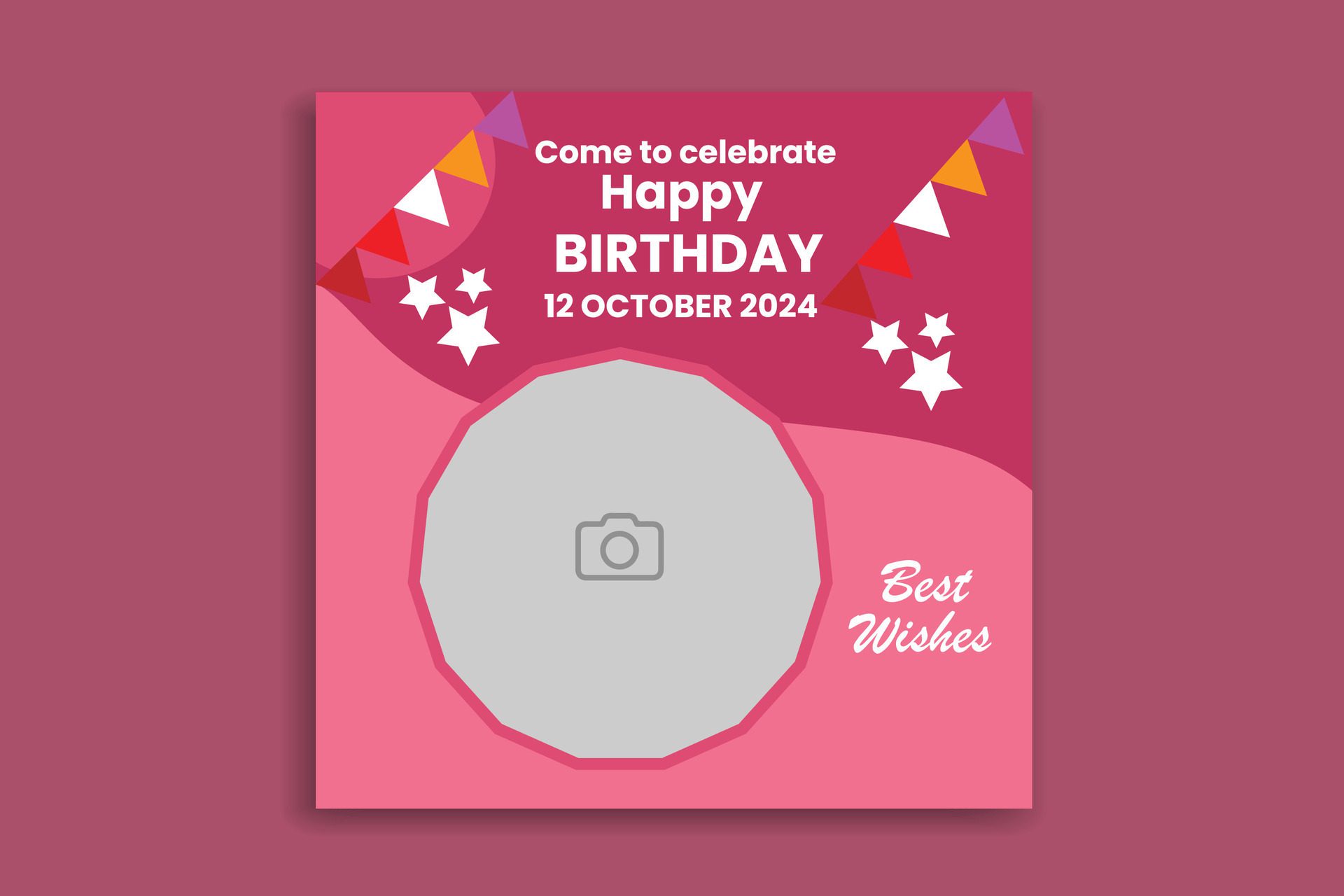 Birthday Banner Design Free Vector