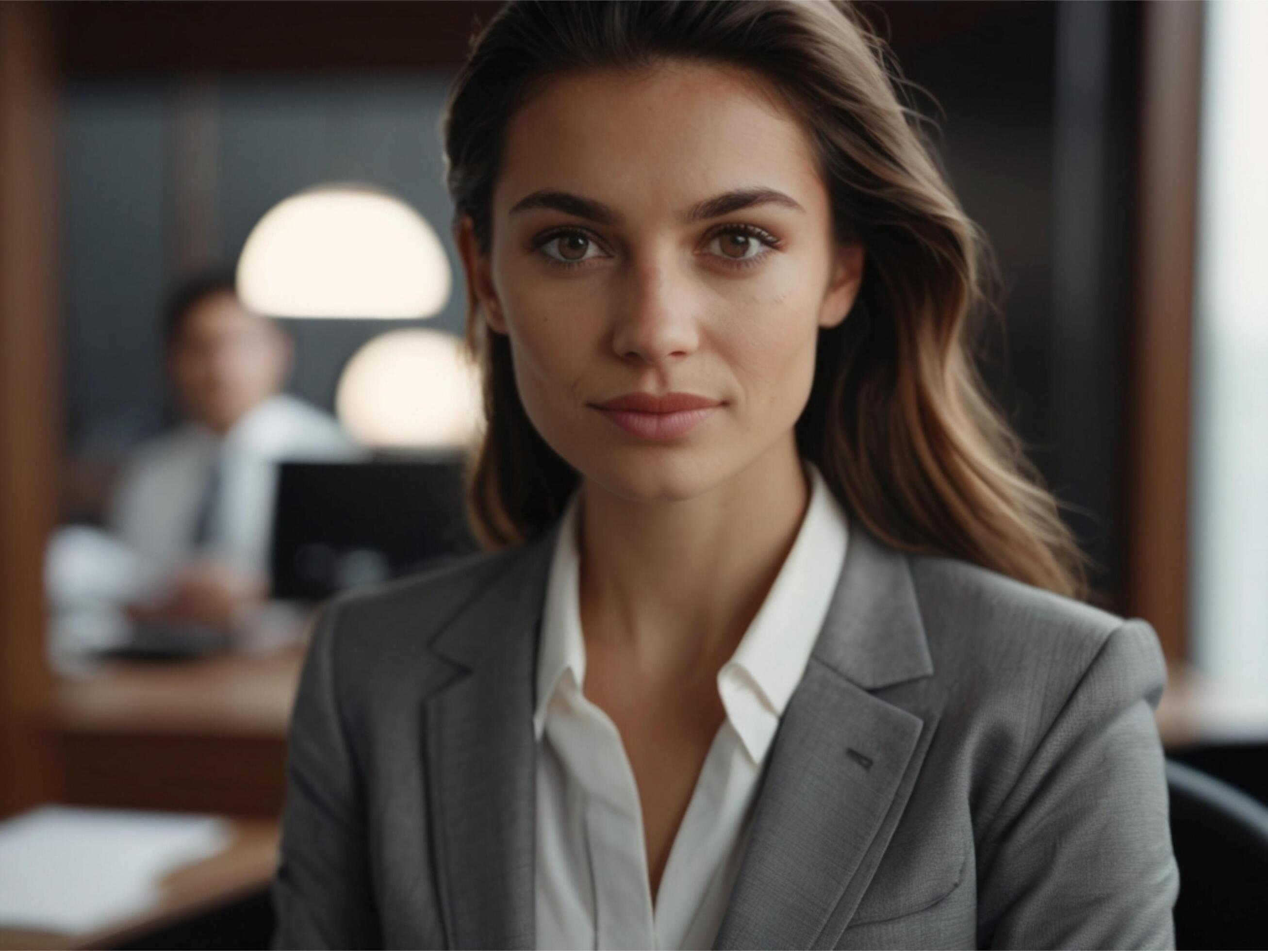 Business Woman in Stylish Suit Stock Free