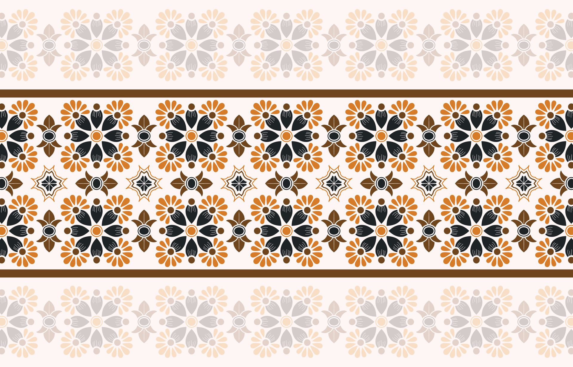 
									Geometric ethnic pattern traditional design batik pattern Free Vector