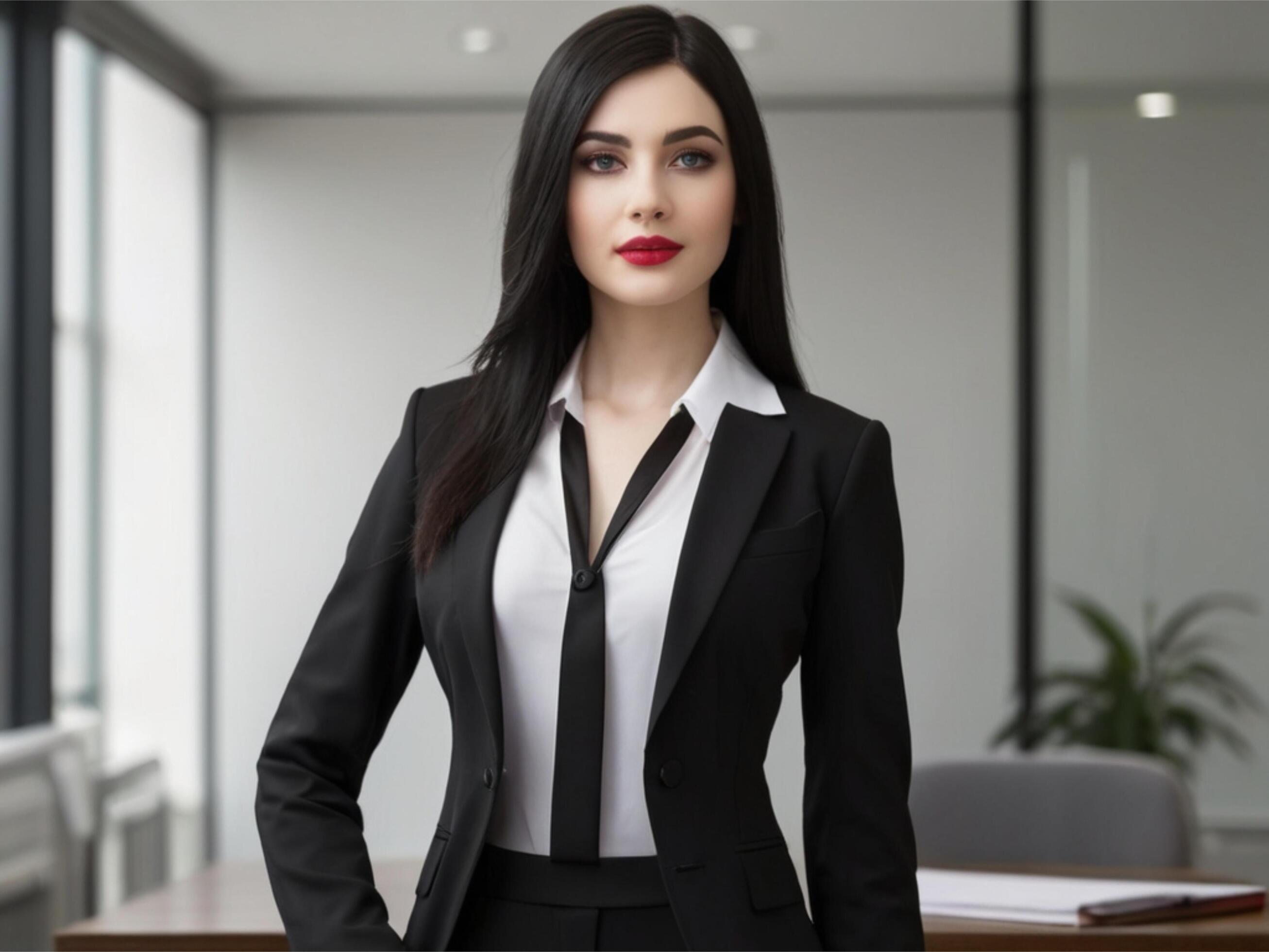 AI generated Happy Business Woman Stock Free