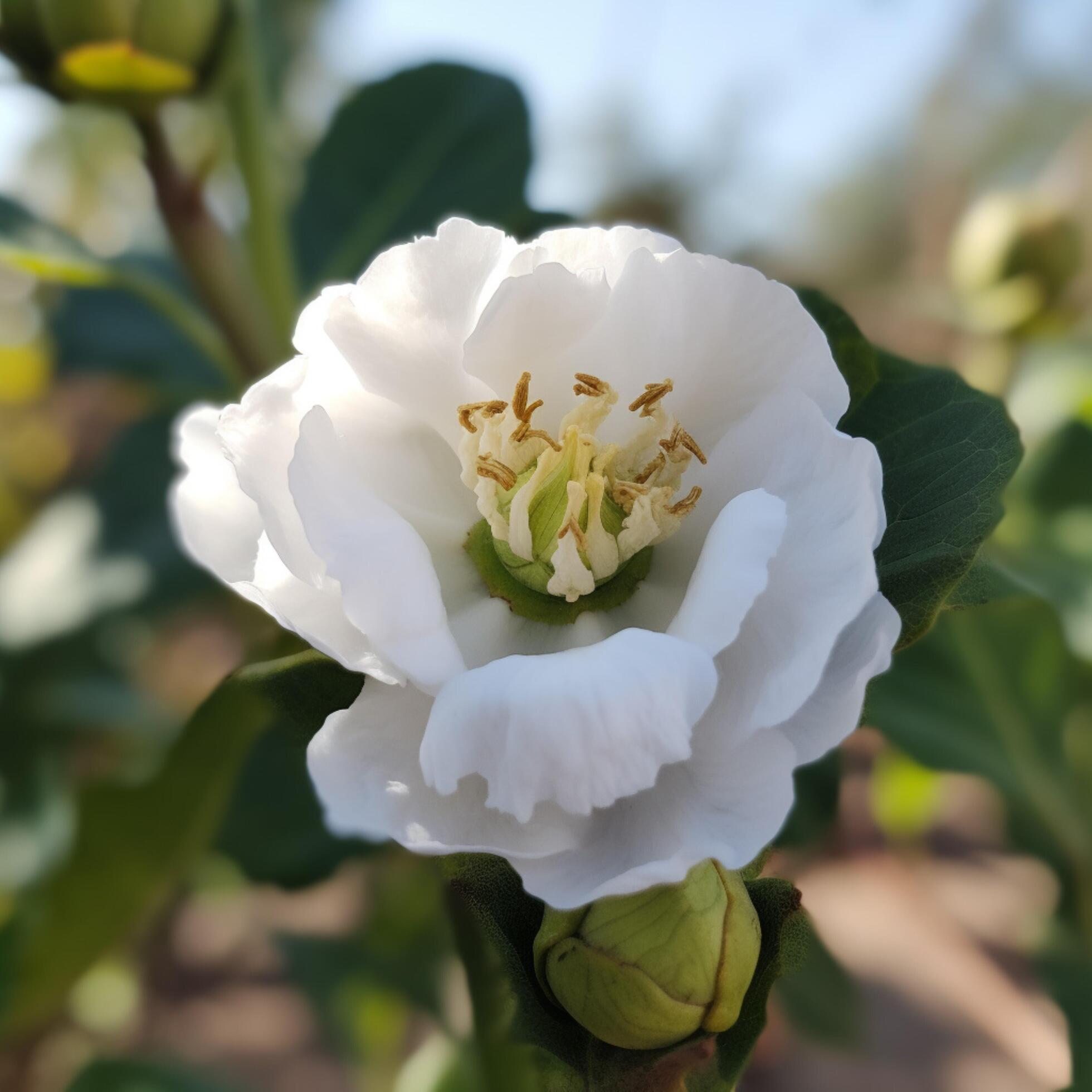 A close up of flower with background Stock Free