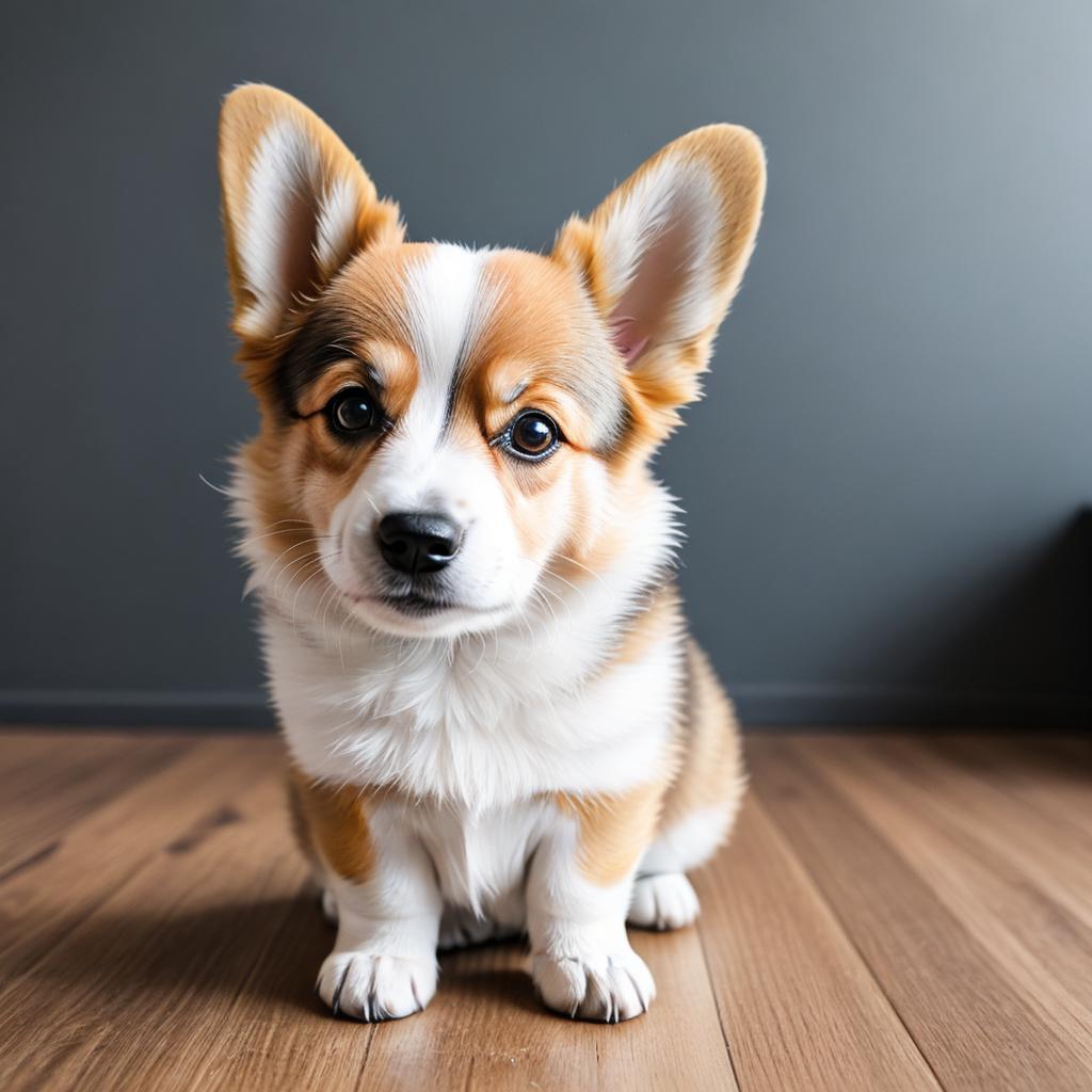 Corgi pequeño by @8w39i8f1 by @ai_generated