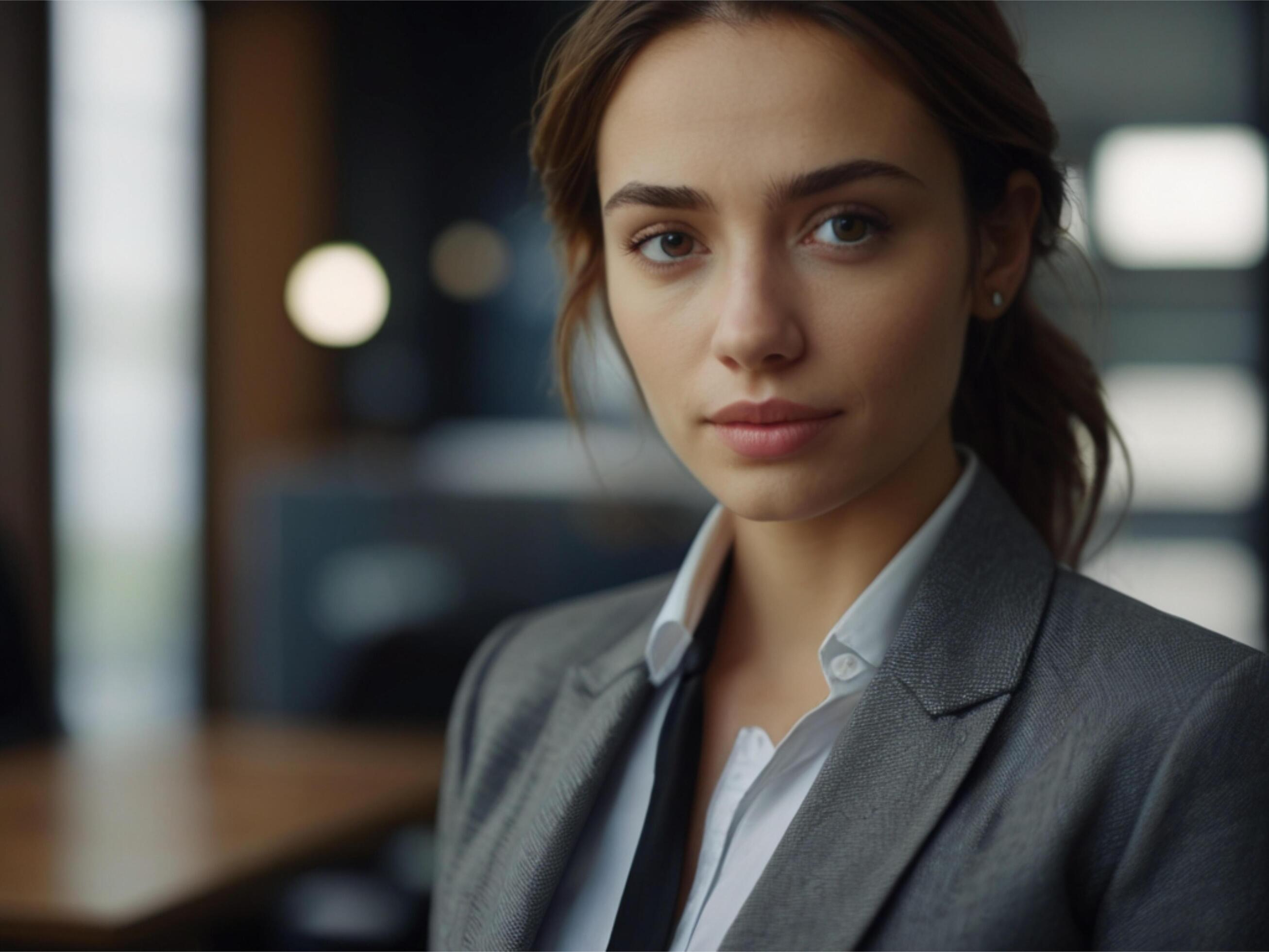 Business Woman in Stylish Suit Stock Free