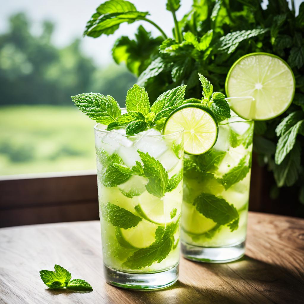 Do a fresh mojito by @ai_generated