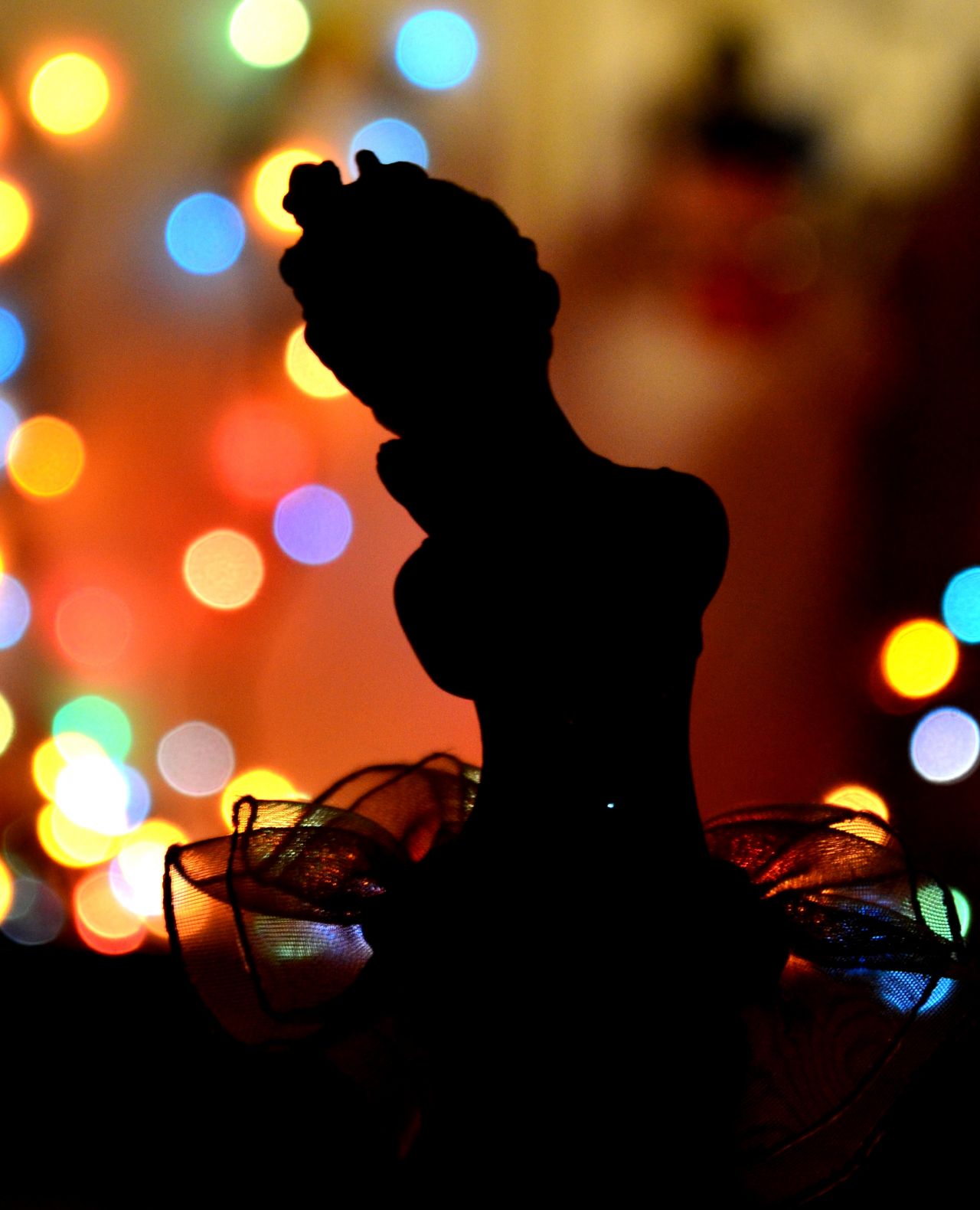 Angel Bokeh Effect Stock Free