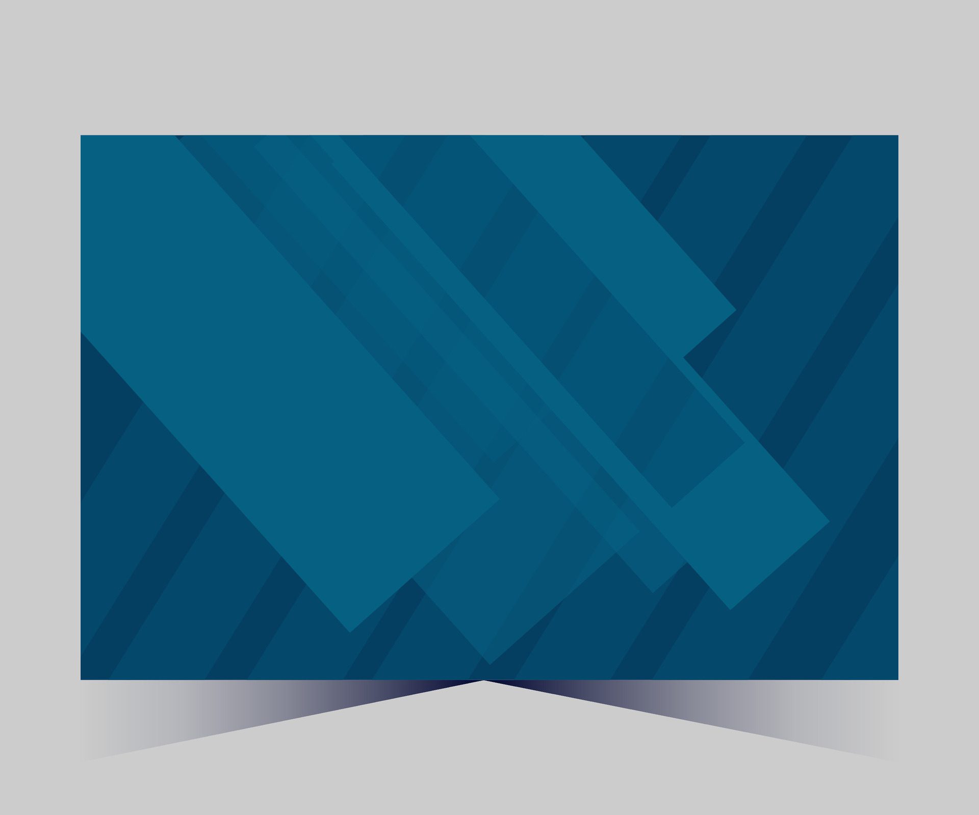 a blue banner with a diagonal pattern Free Vector