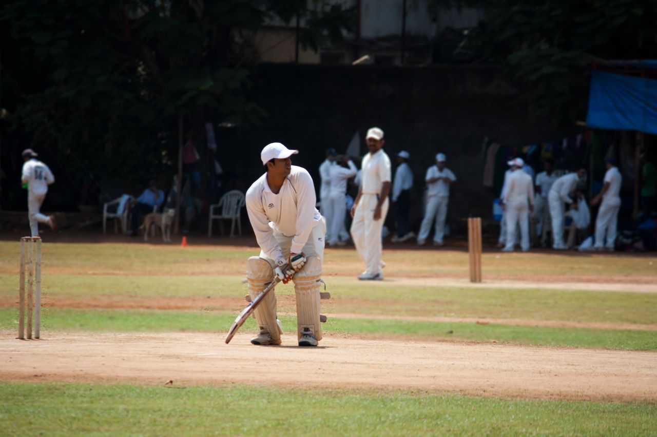 Cricket Practice Batsman Stock Free