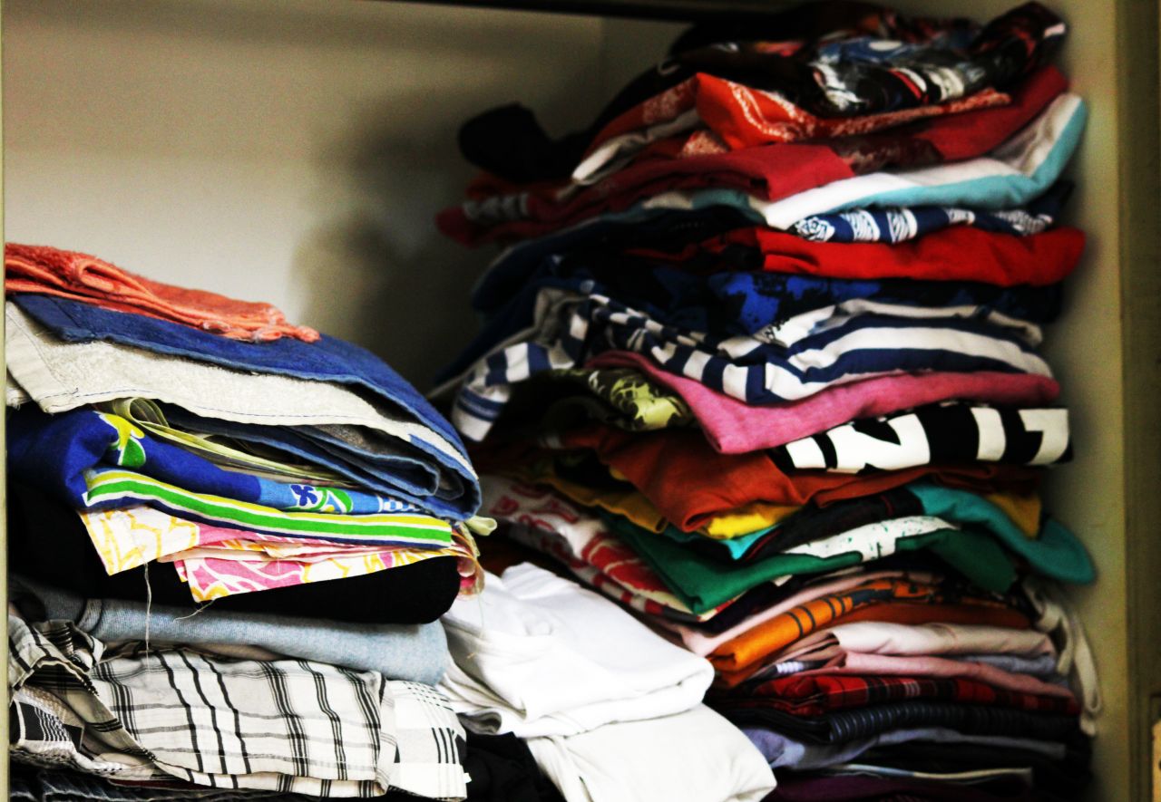 Clothes Stack Stock Free