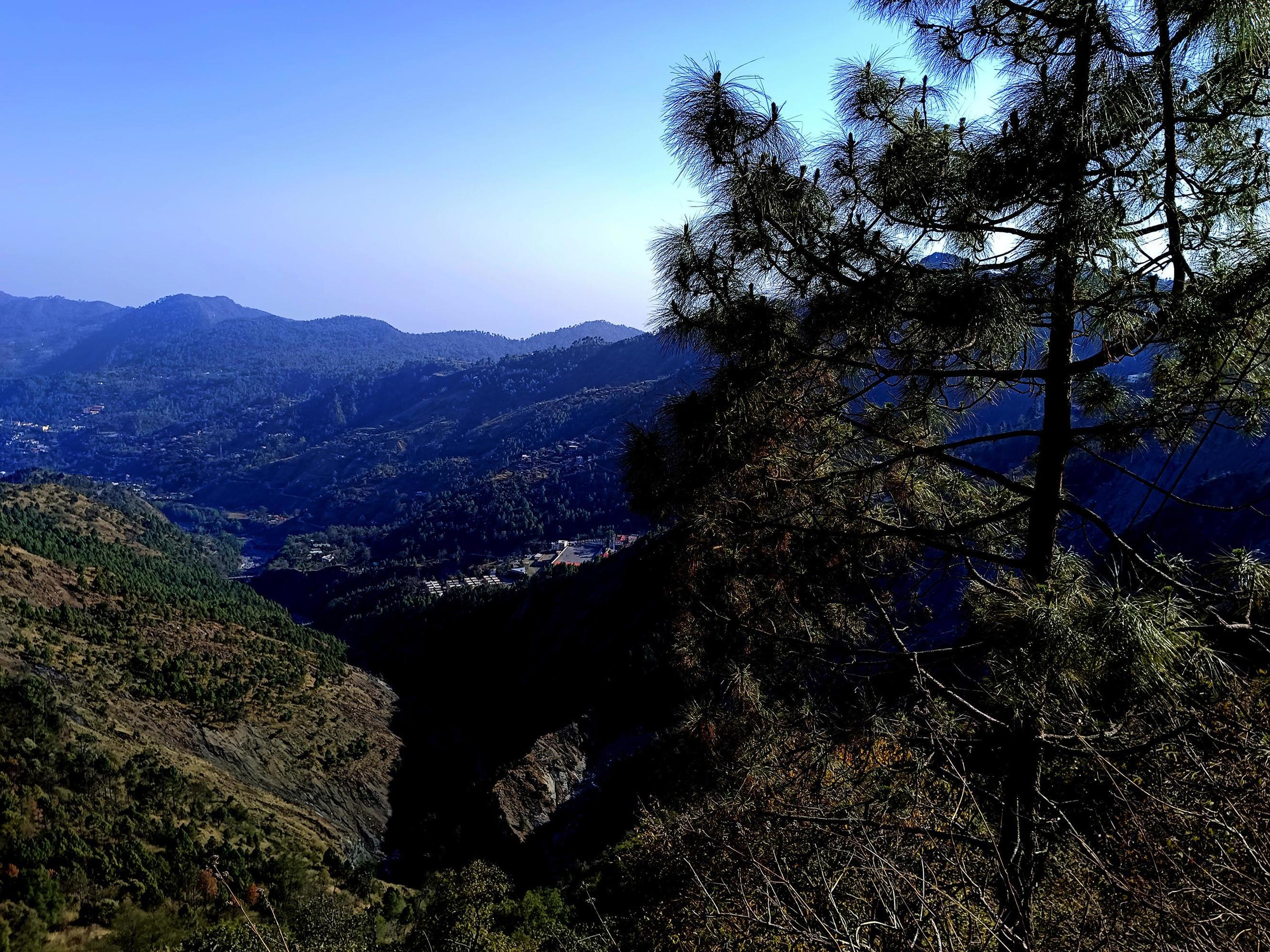 Natural sight seen nainital, It is a popular tourist destination Stock Free