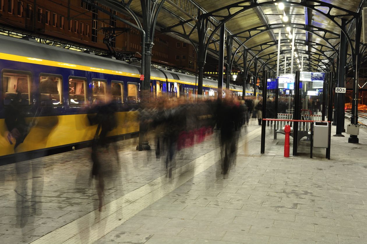 Railway station Stock Free