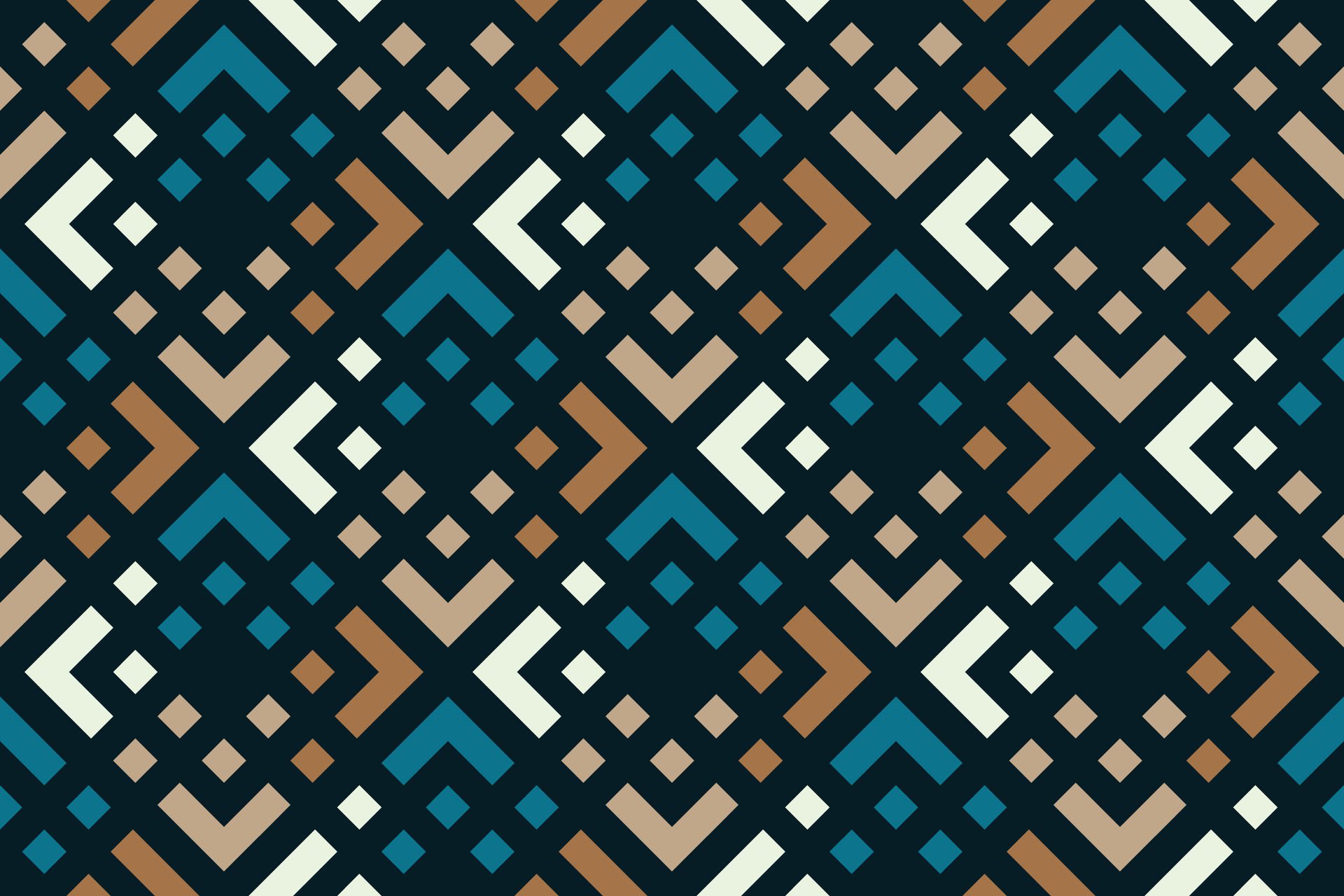 Geometric seamless pattern Free Vector