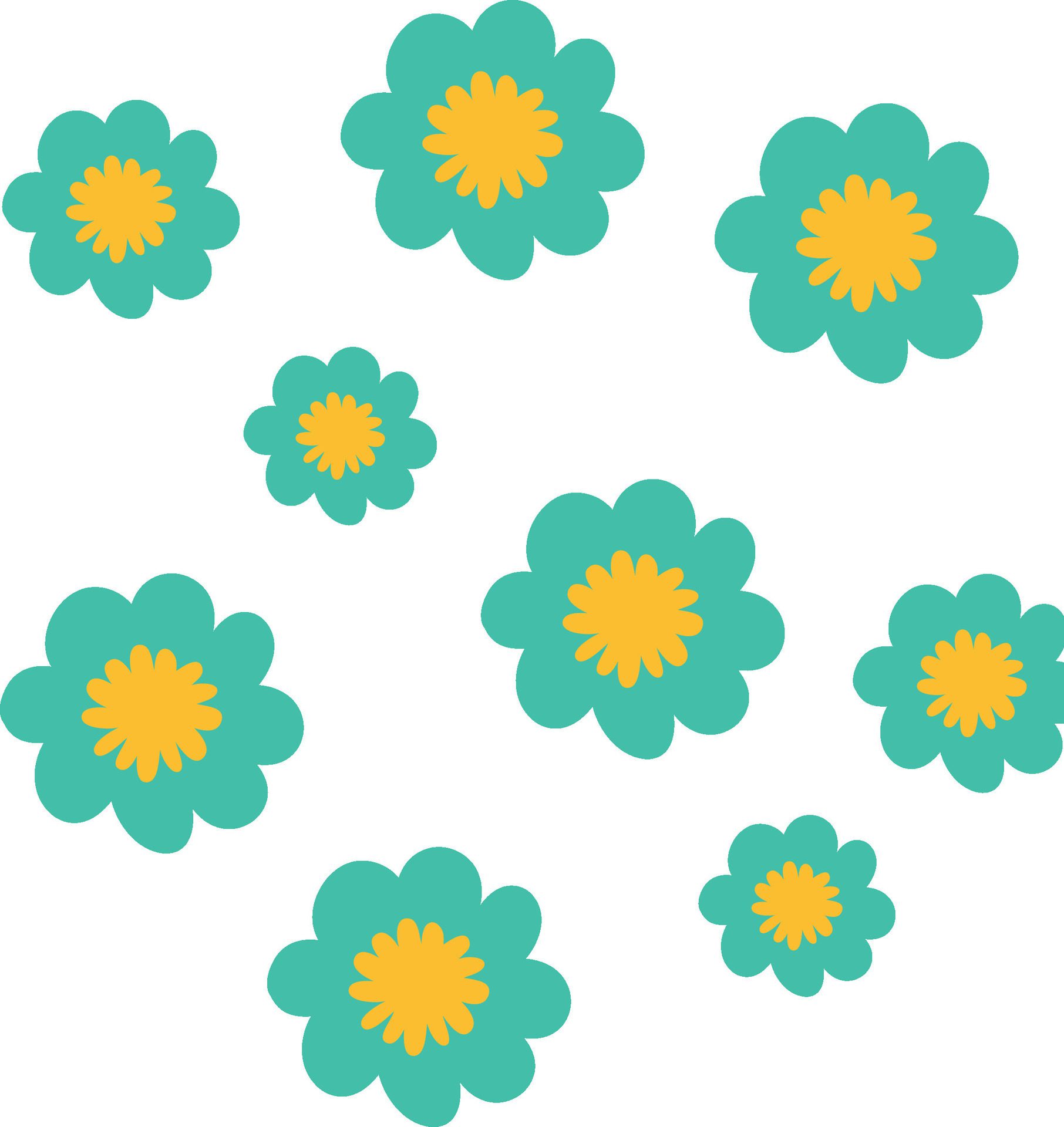 Flora Pattern Design illustration Free Vector