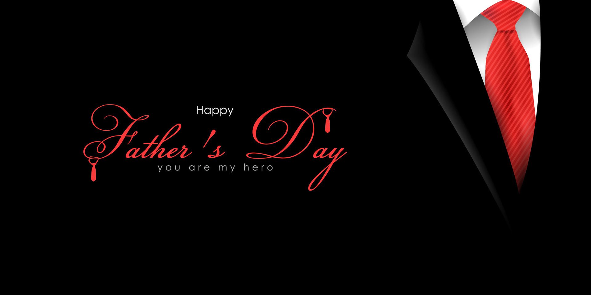 happy father’s day for banner, greeting card, cover, cover design Free Vector