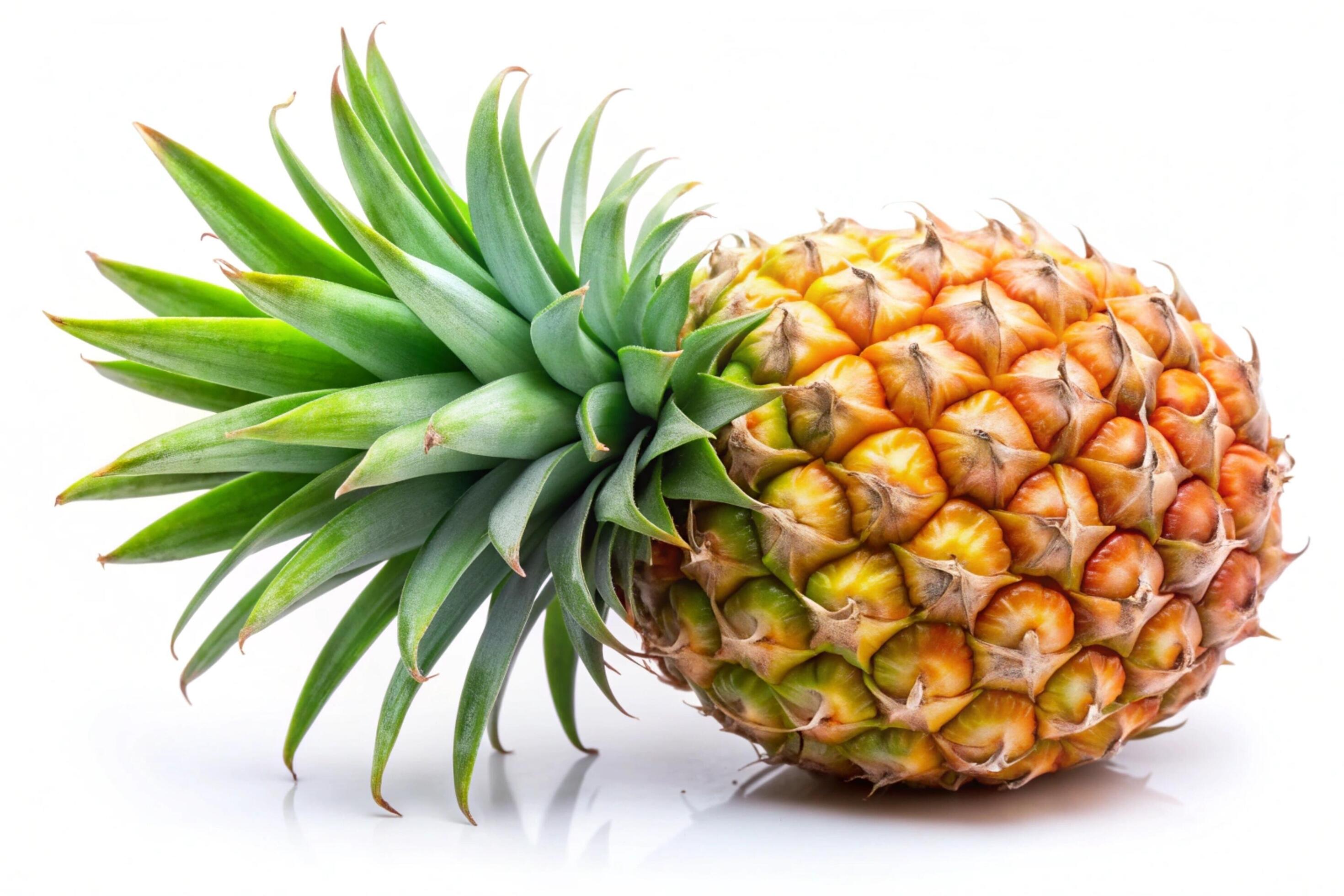 Pineapple isolated on white background Stock Free