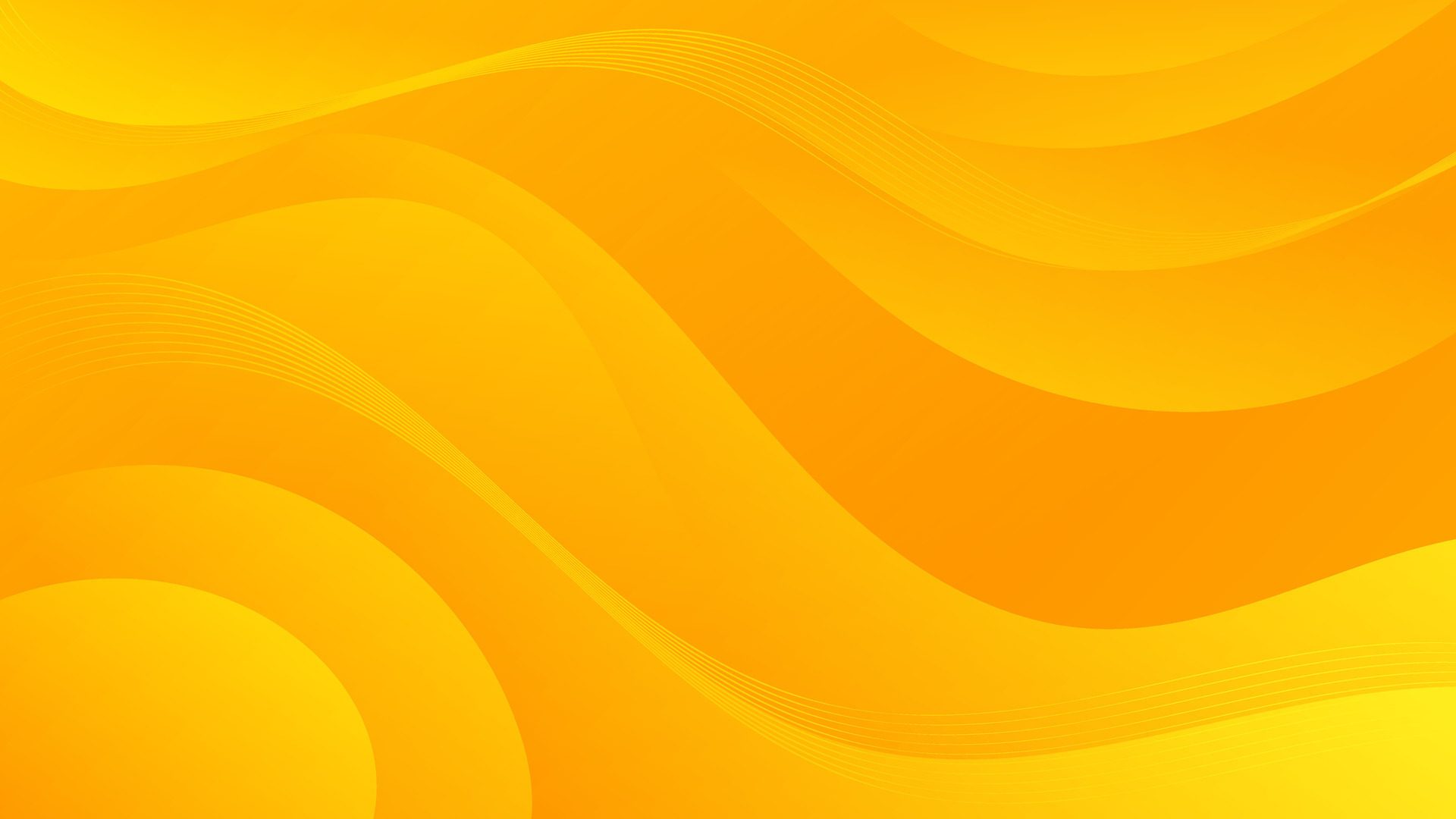 Abstract background yellow orange wave pattern. Versatile for websites, flyers, posters, and digital art Free Vector