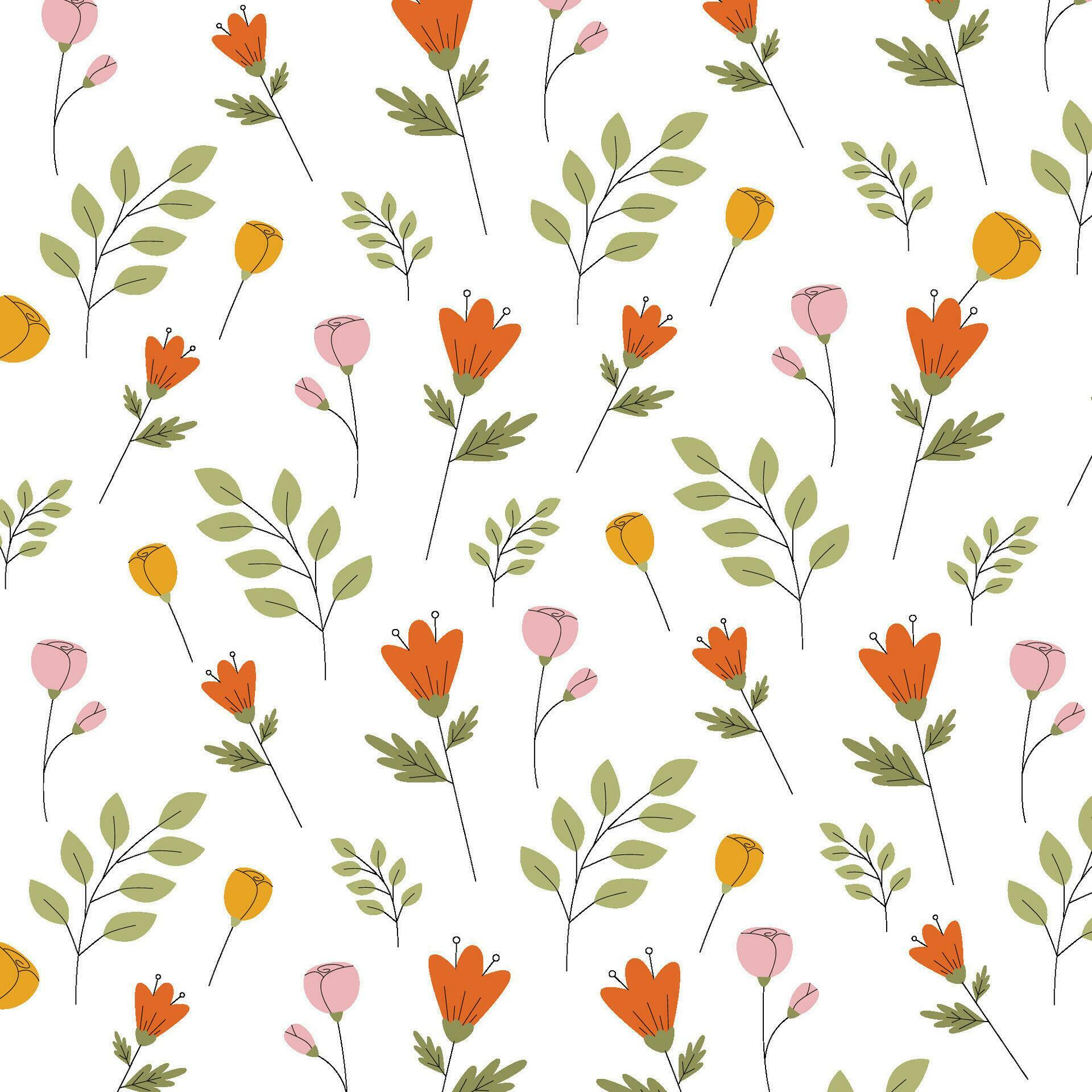 Flower Background for cloth print Stock Free