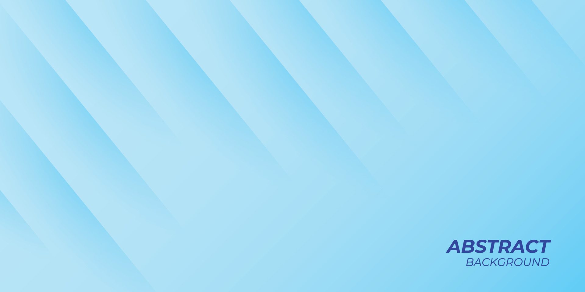 Abstract Elegant Blue Gradient Banner Background Free Vector