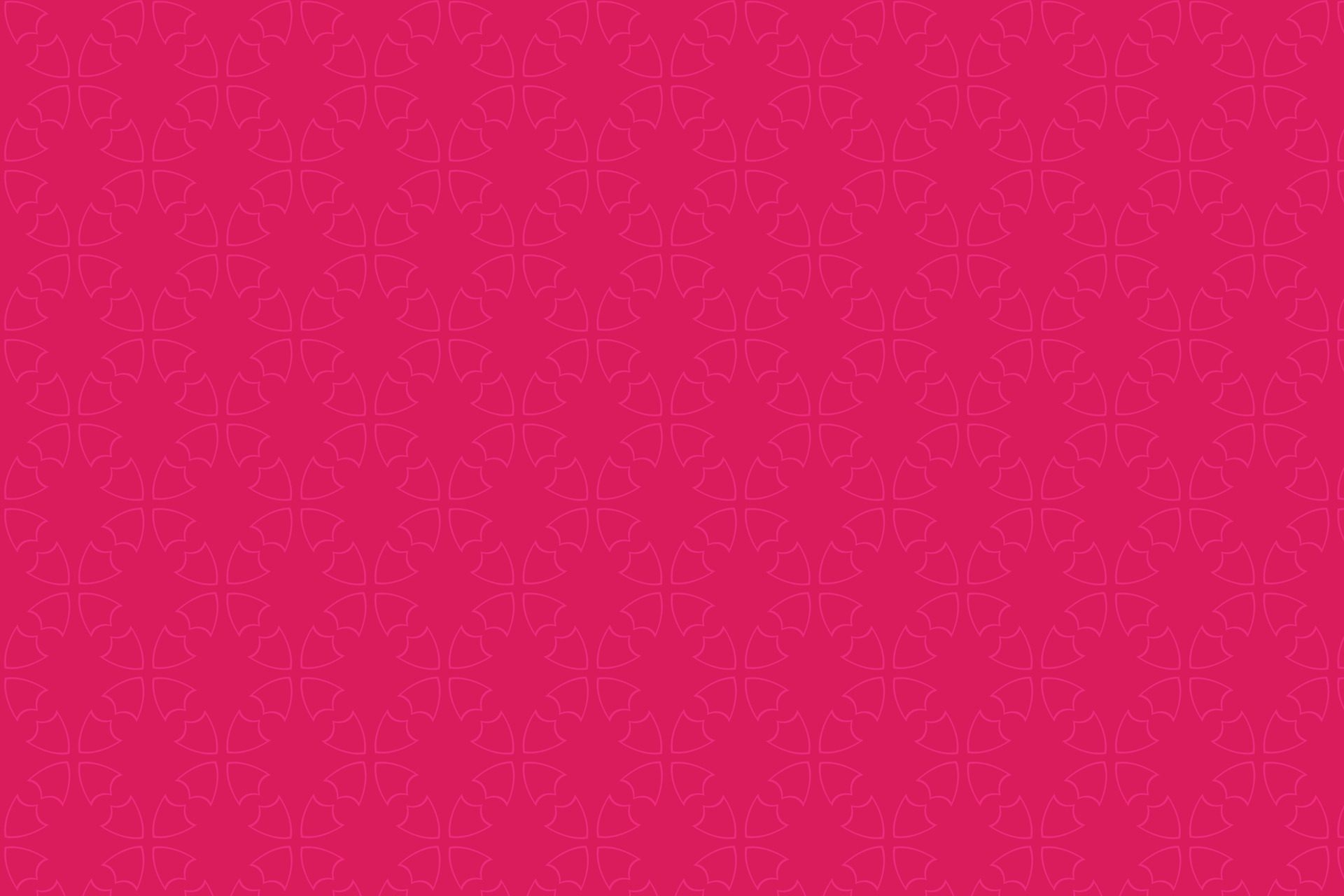 simple abstract pink color geometric flower pattern on dark pink background a pink background with a pattern of geometric shapes and triangles Free Vector