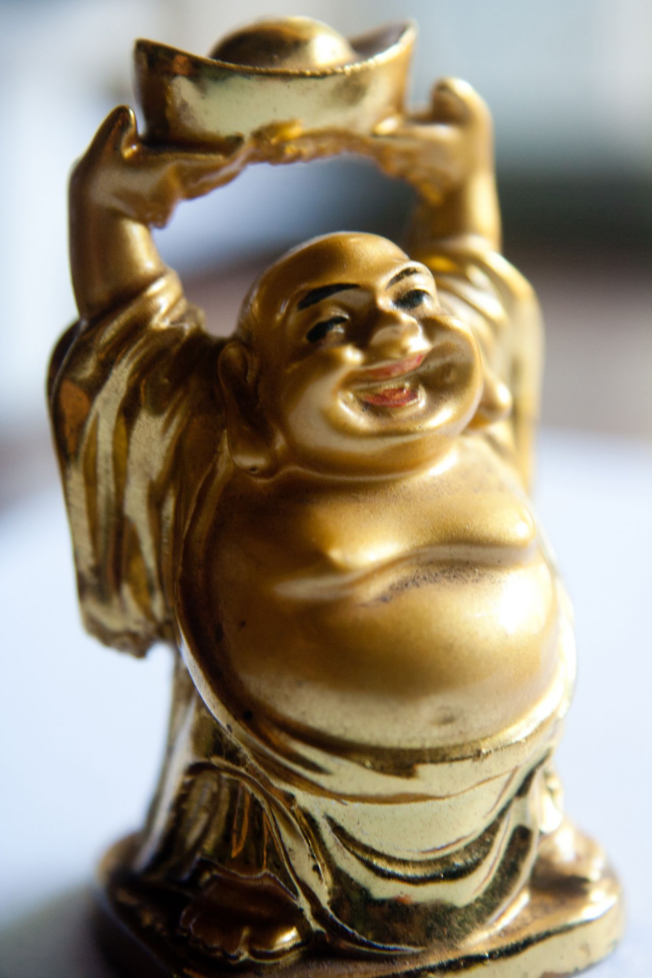 Laughing Buddha Figure Stock Free