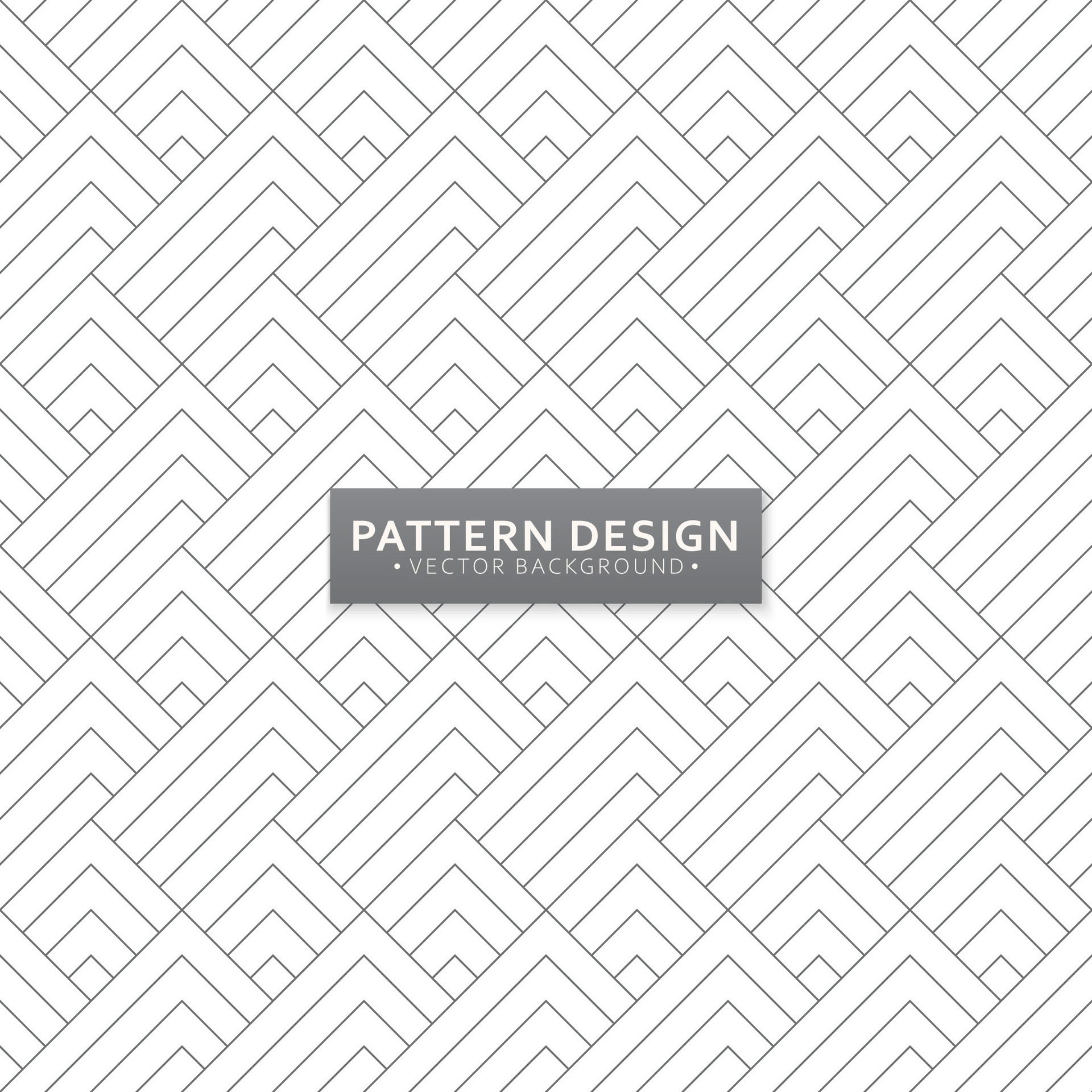 Minimalist square pattern background design Free Vector