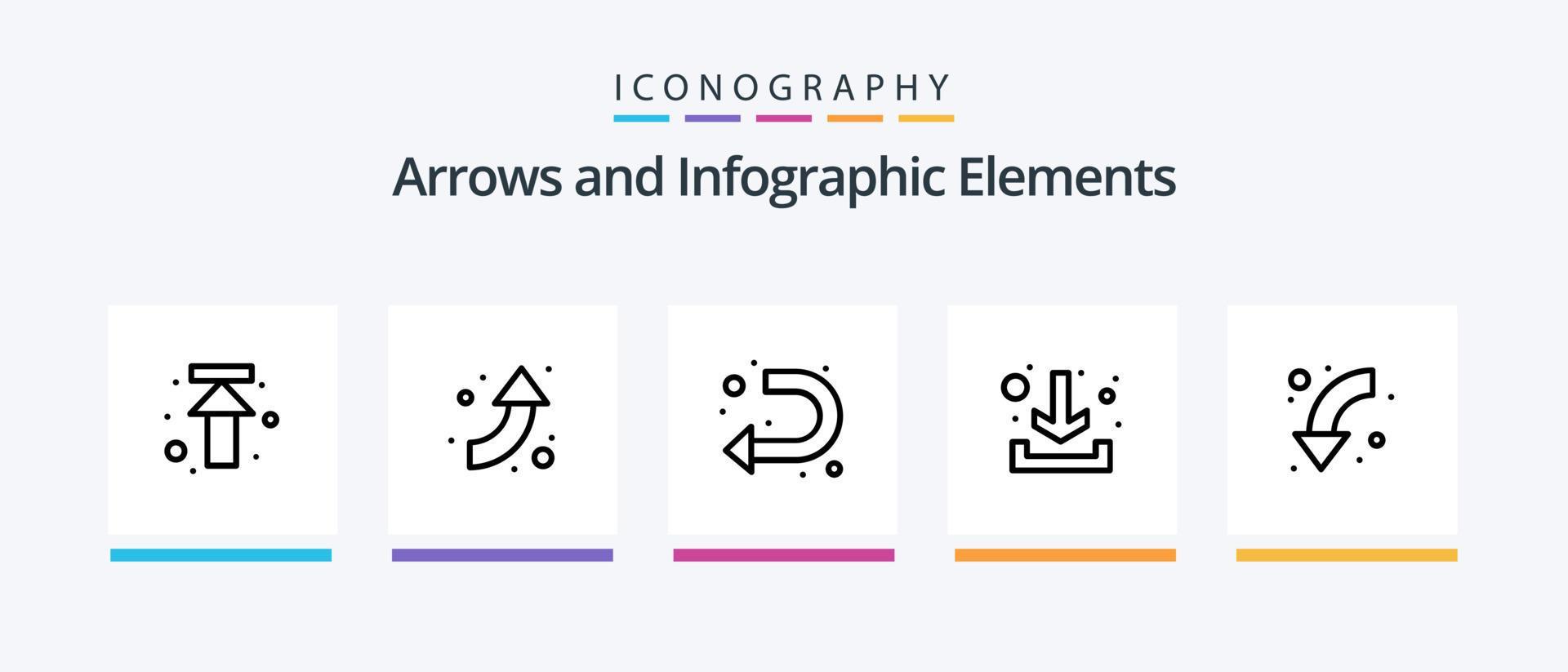 Arrow Line 5 Icon Pack Including arrows. left. left. switch. full. Creative Icons Design Stock Free