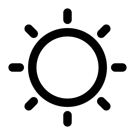 Sun icon