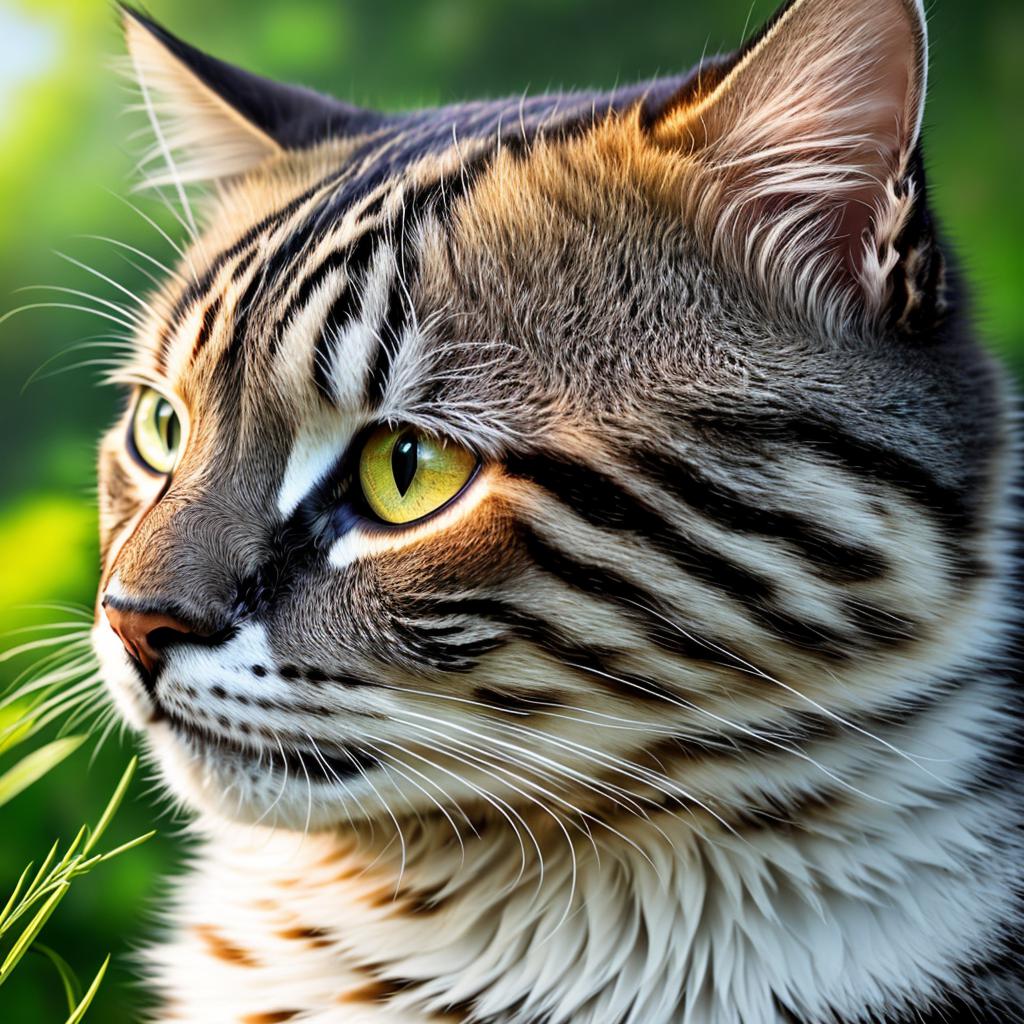 Cat Nature photography,HD photography,Beautiful by @ai_generated