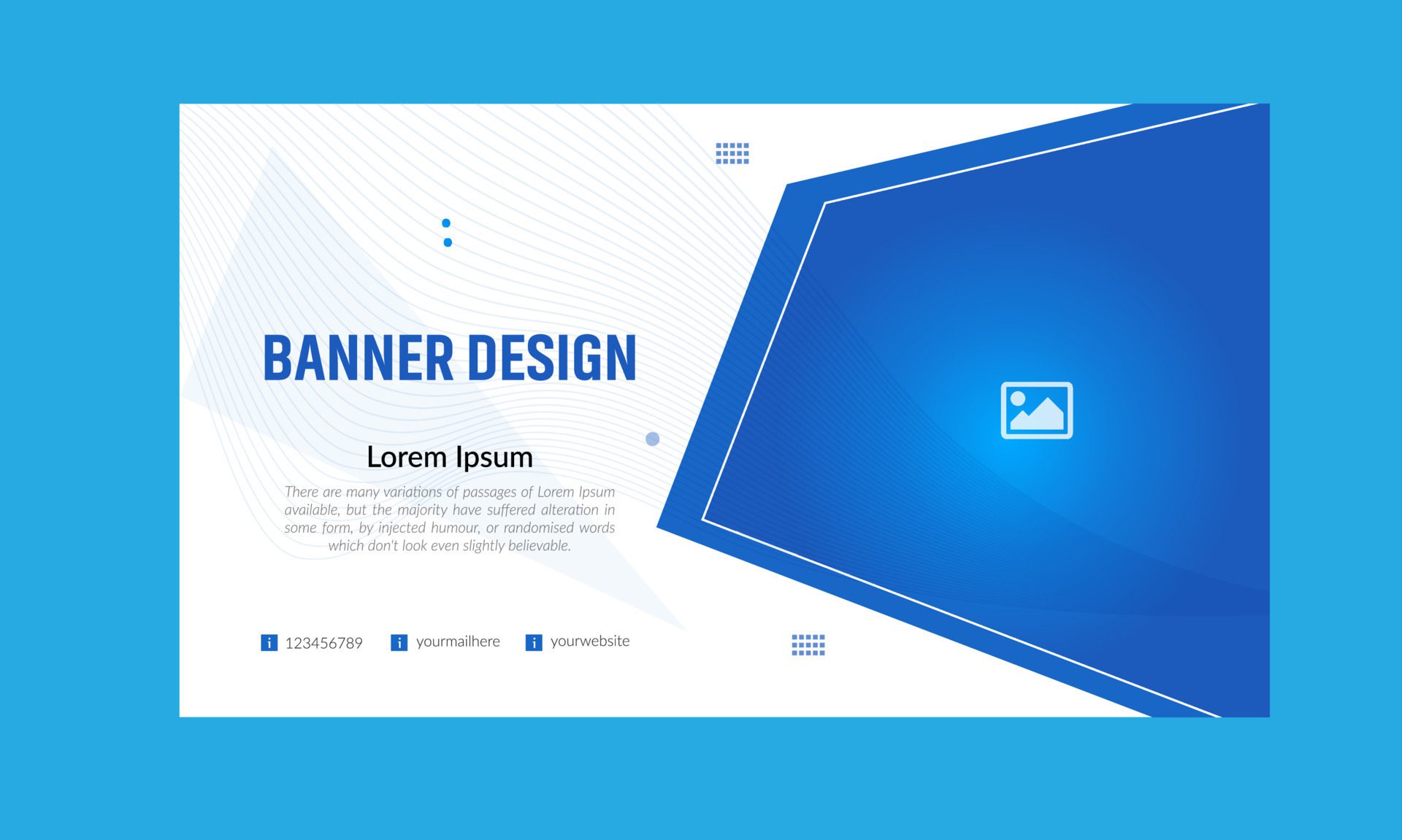 business banner design template free download Free Vector and Free SVG