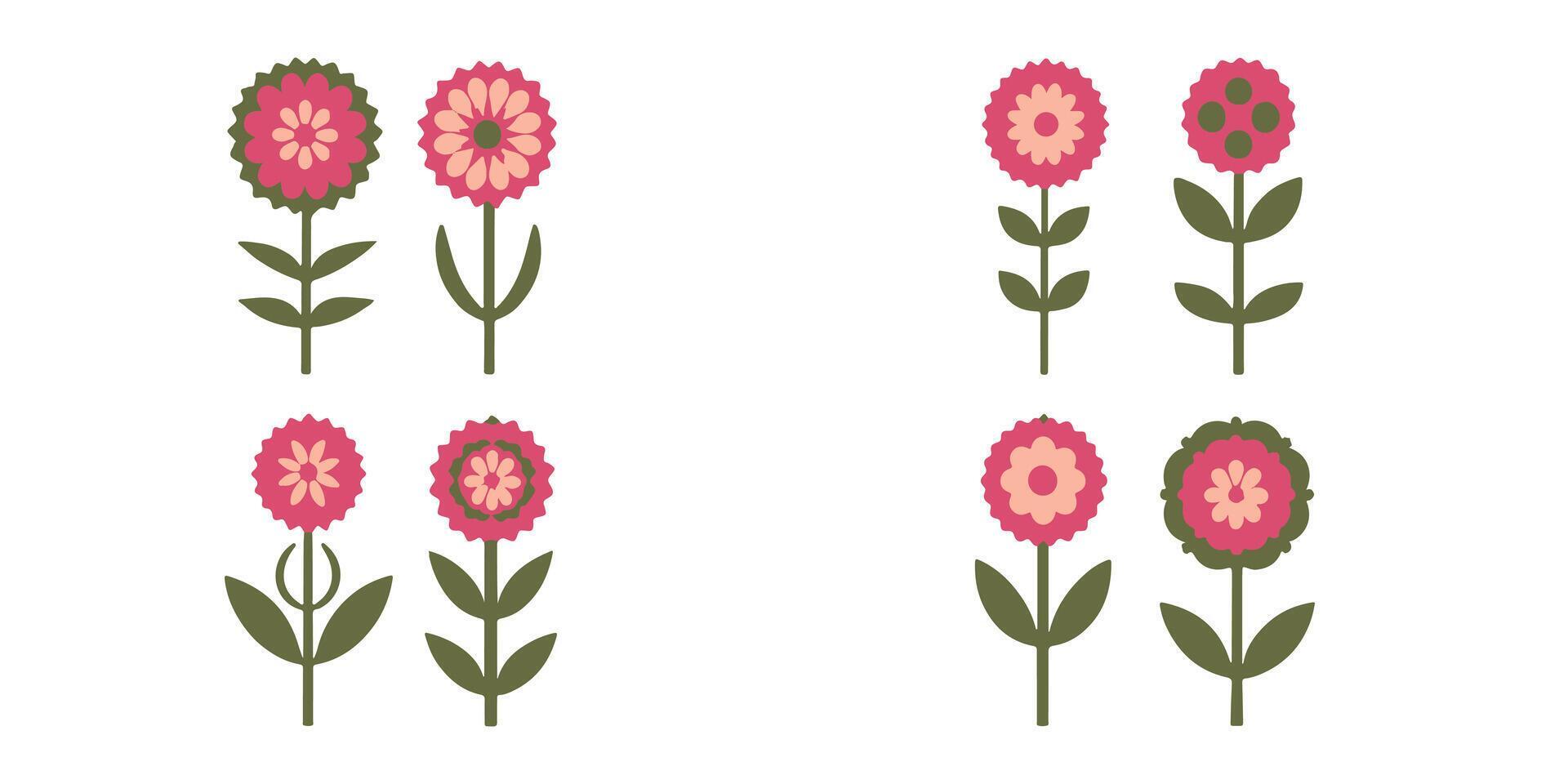 flower vector design Stock Free