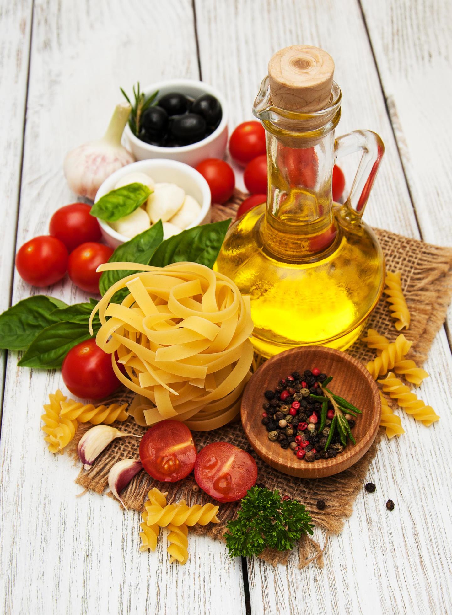 italian food ingredients Stock Free