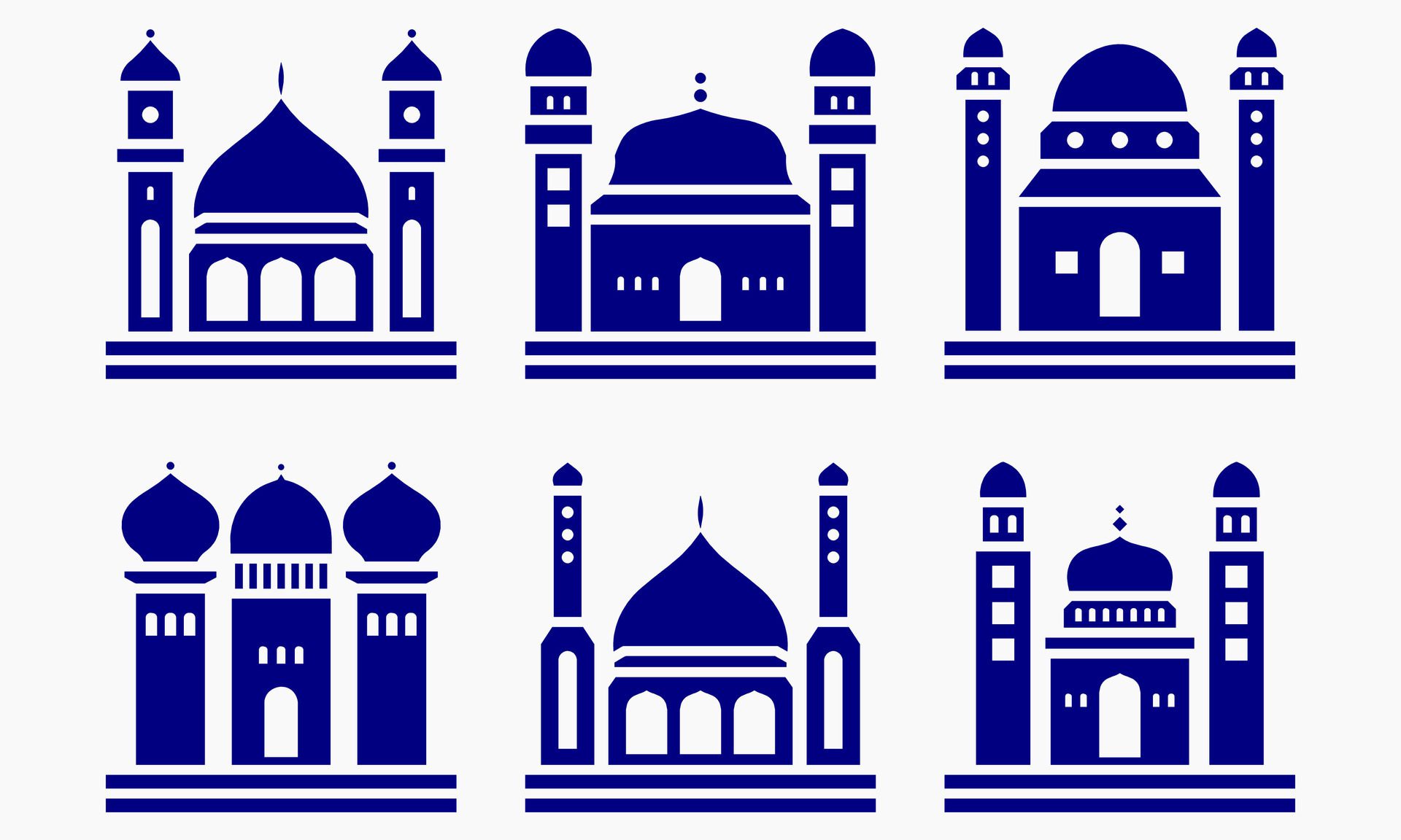 
									Mosque muslim pattern for decoration, background, panel, and cnc cutting Free Vector