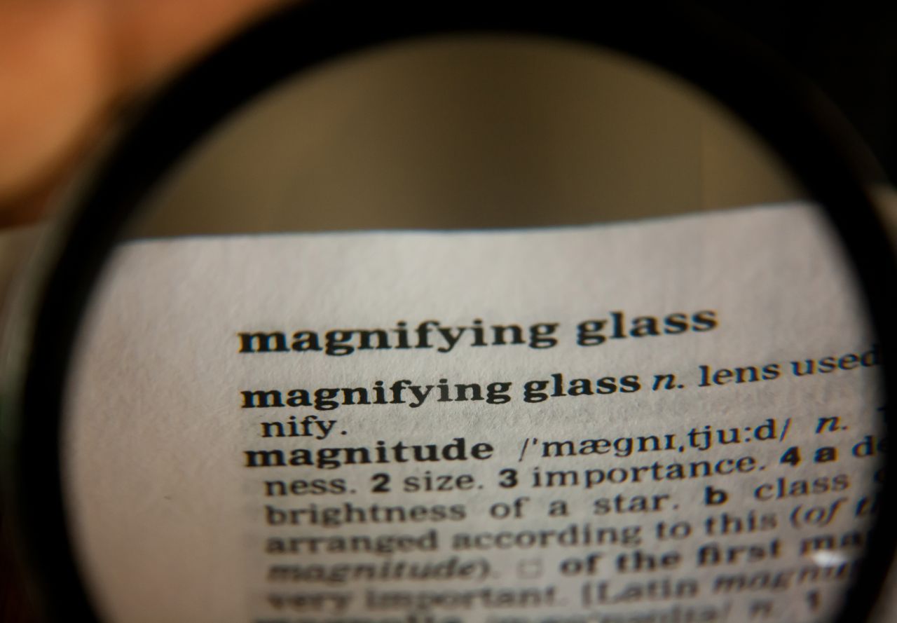 Magnifying Glass Word Stock Free