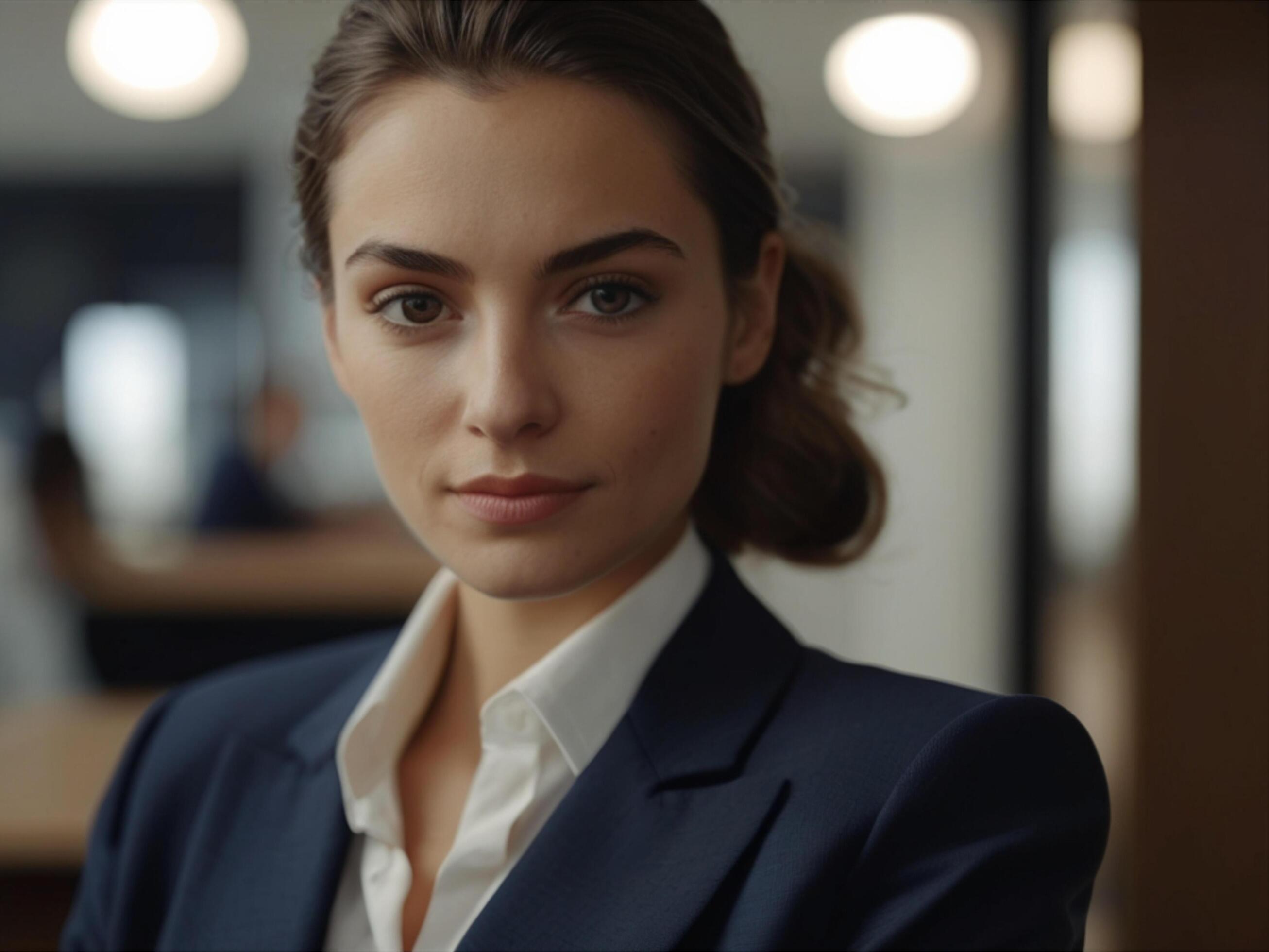 Business Woman in Stylish Suit Stock Free