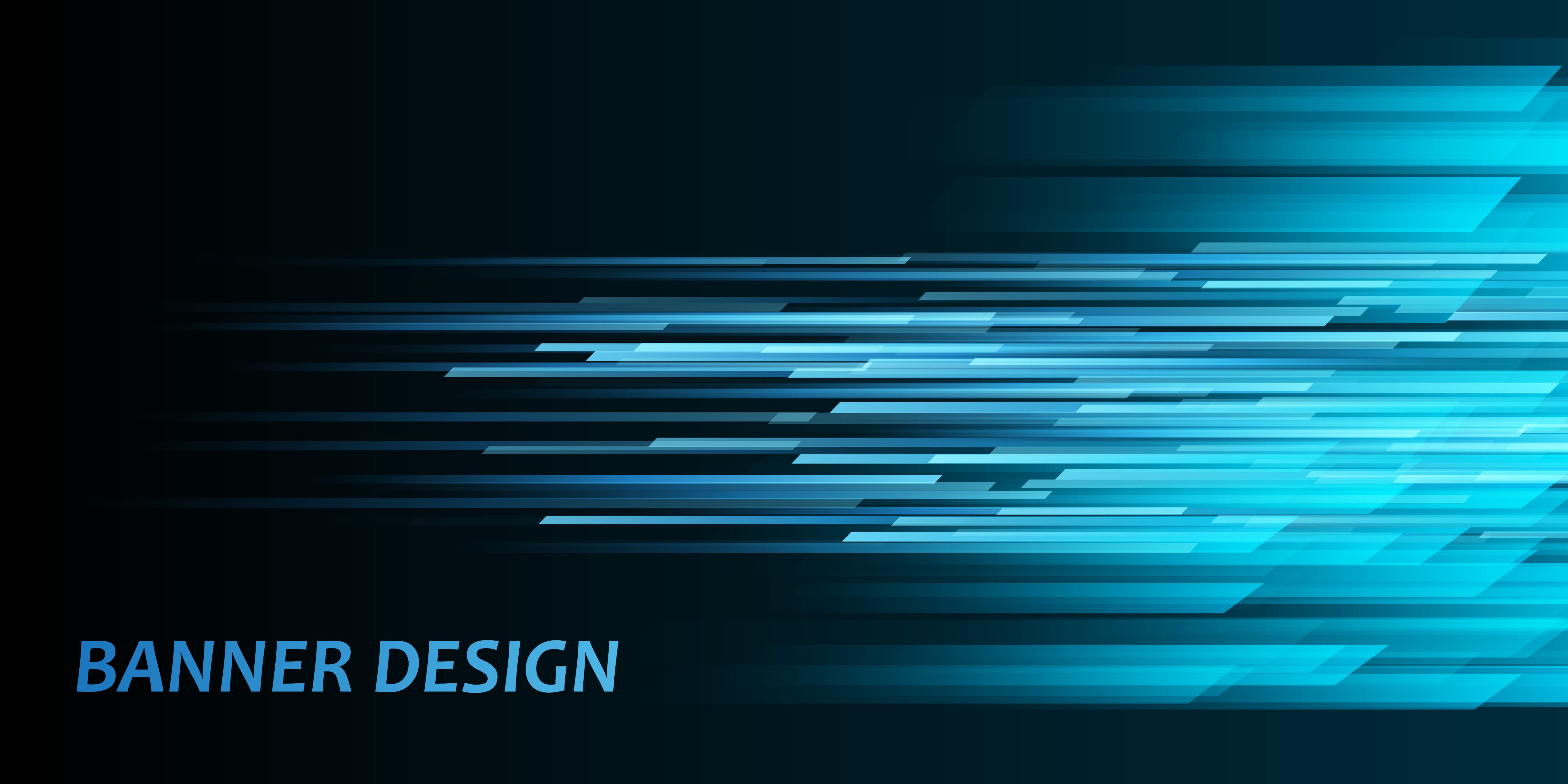 Motion effect banner Free Vector