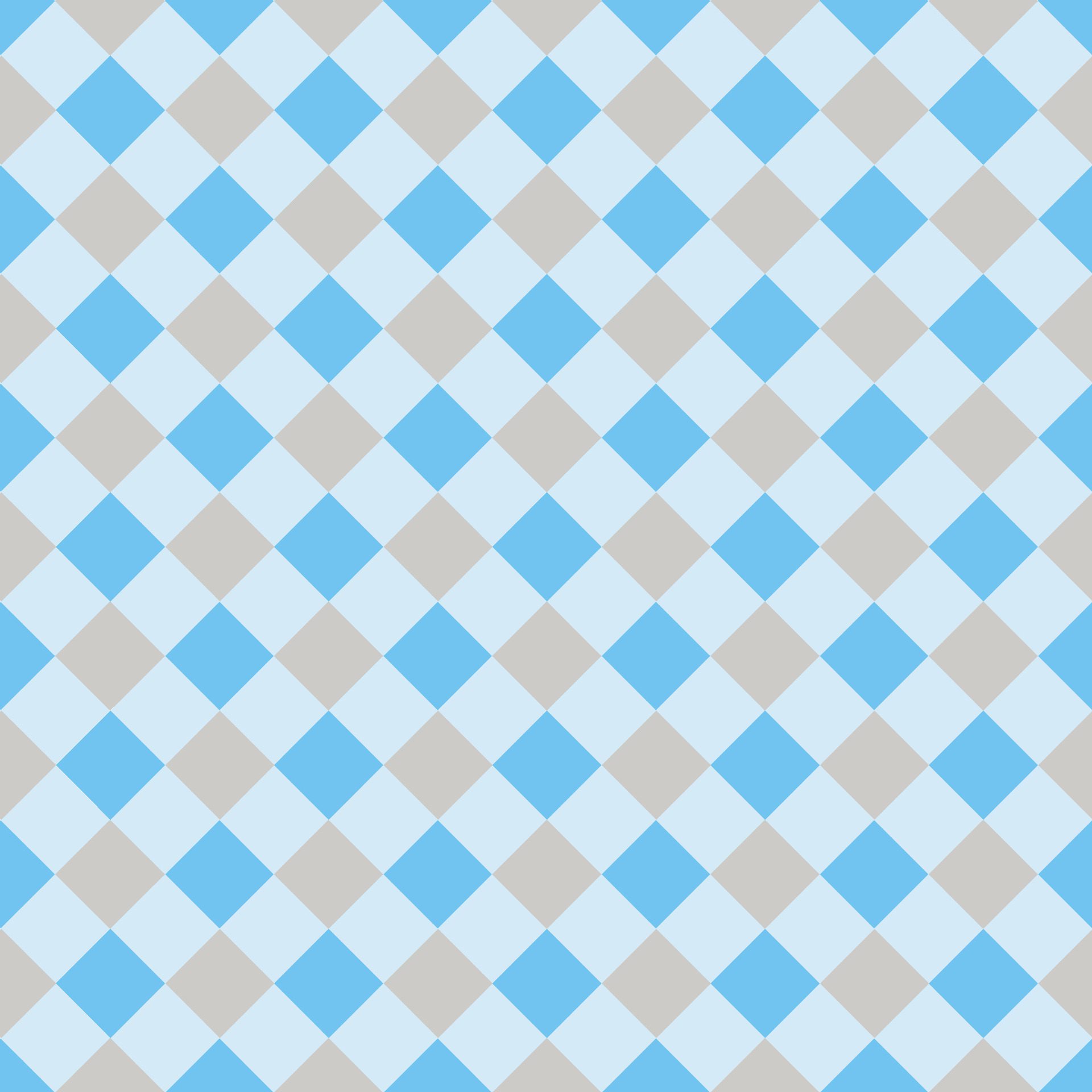 Gingham seamless pattern Texture blue color from rhombus and squares for textile products Free Vector