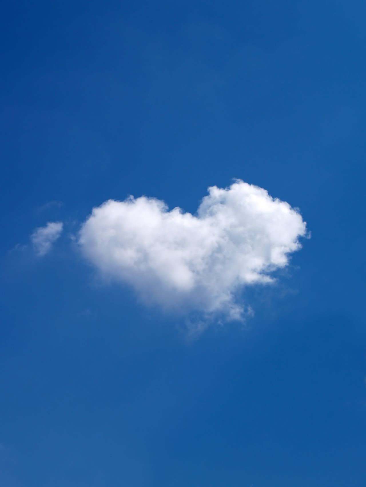 Heart shaped Cloud Stock Free