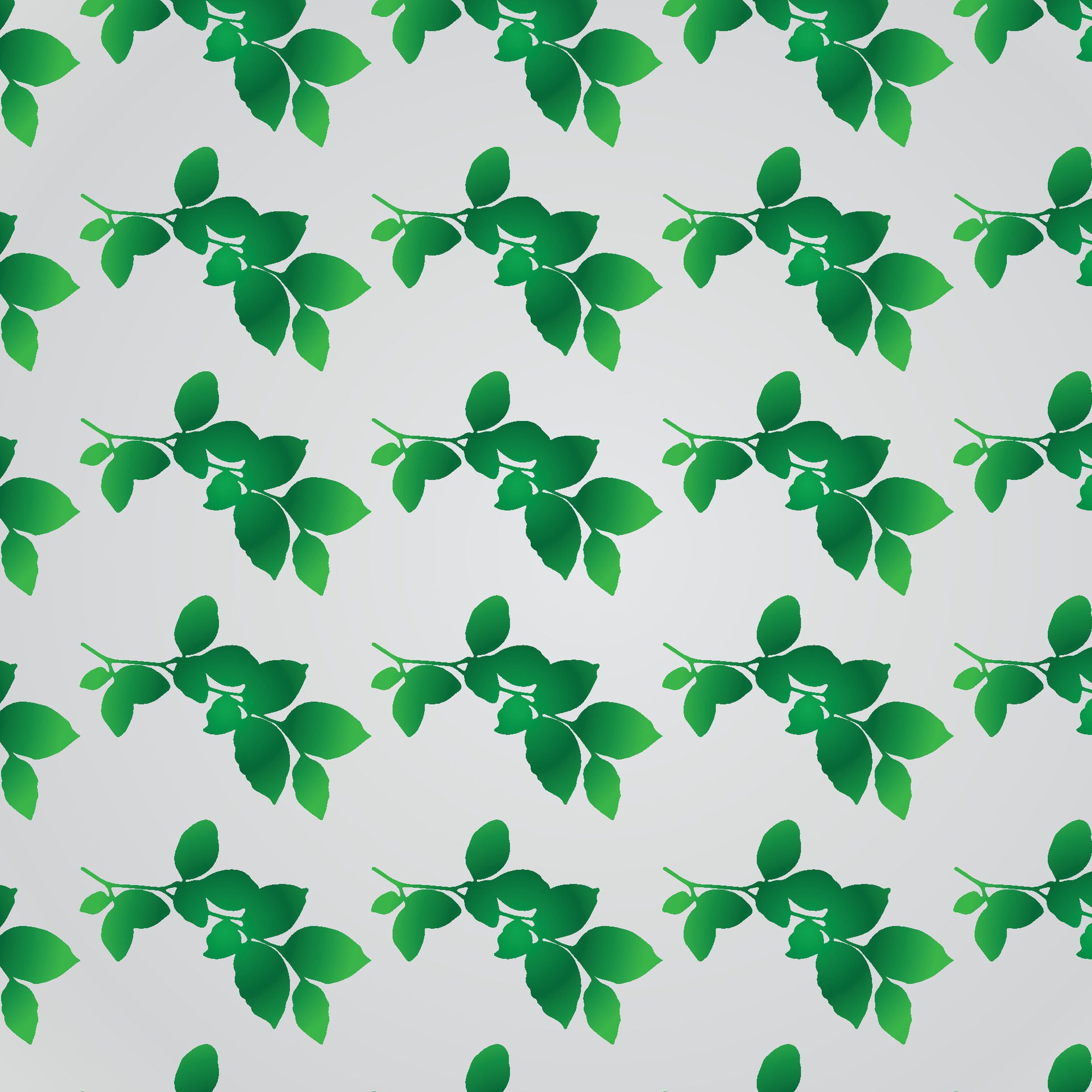 Pattern with beautiful tree leaves and branches Free Vector