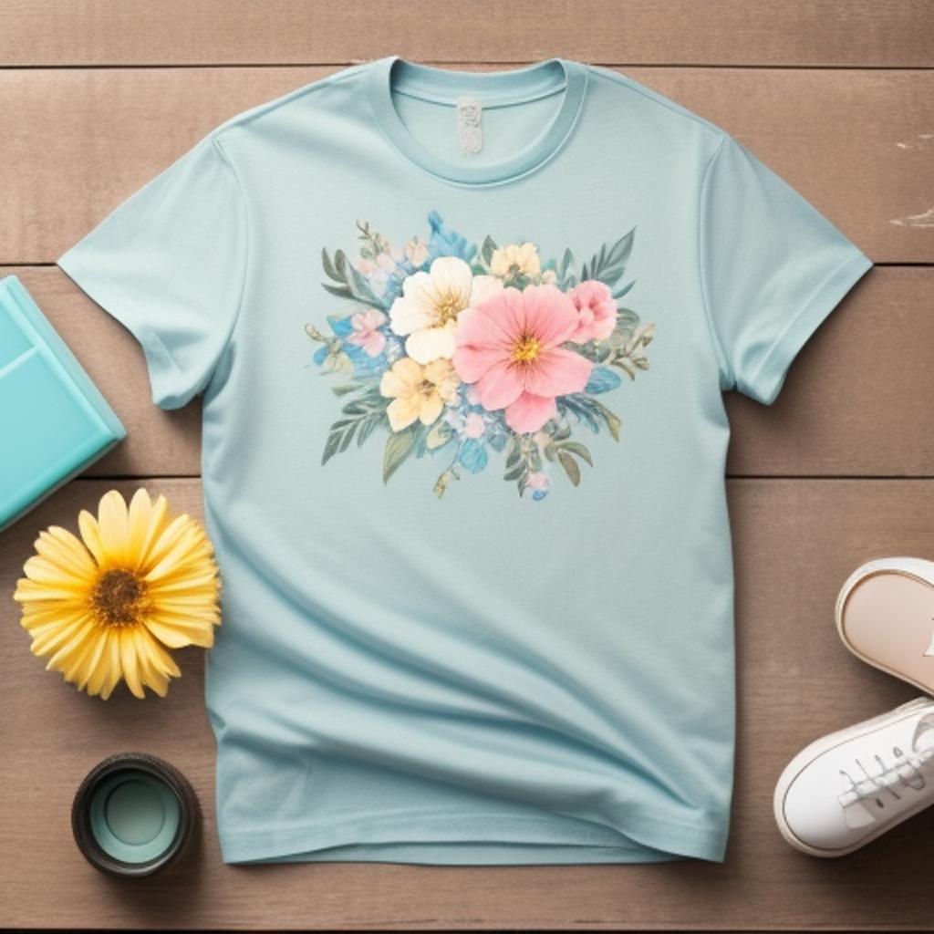 Create a vintage floral by @ai_generated