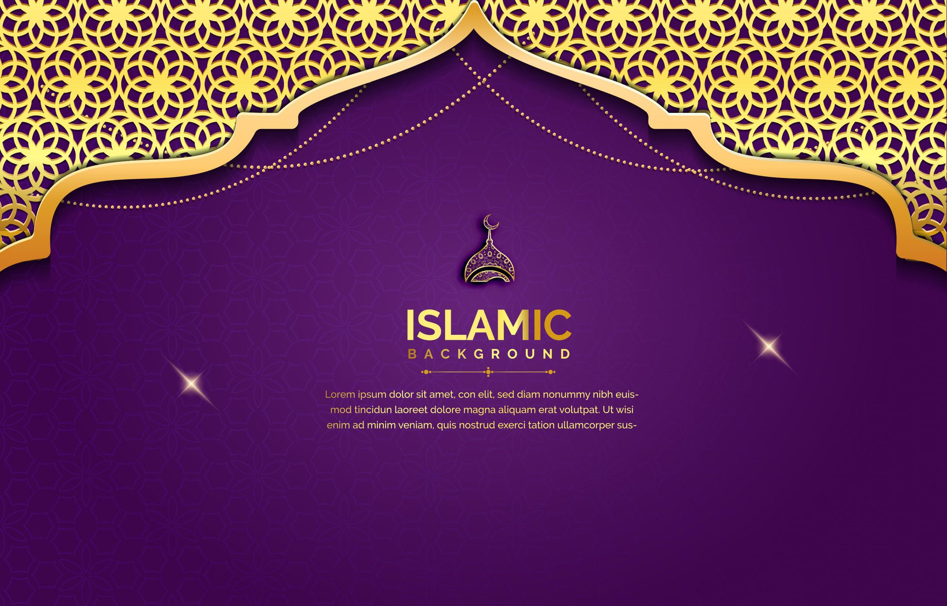 Background and banner design Free Vector