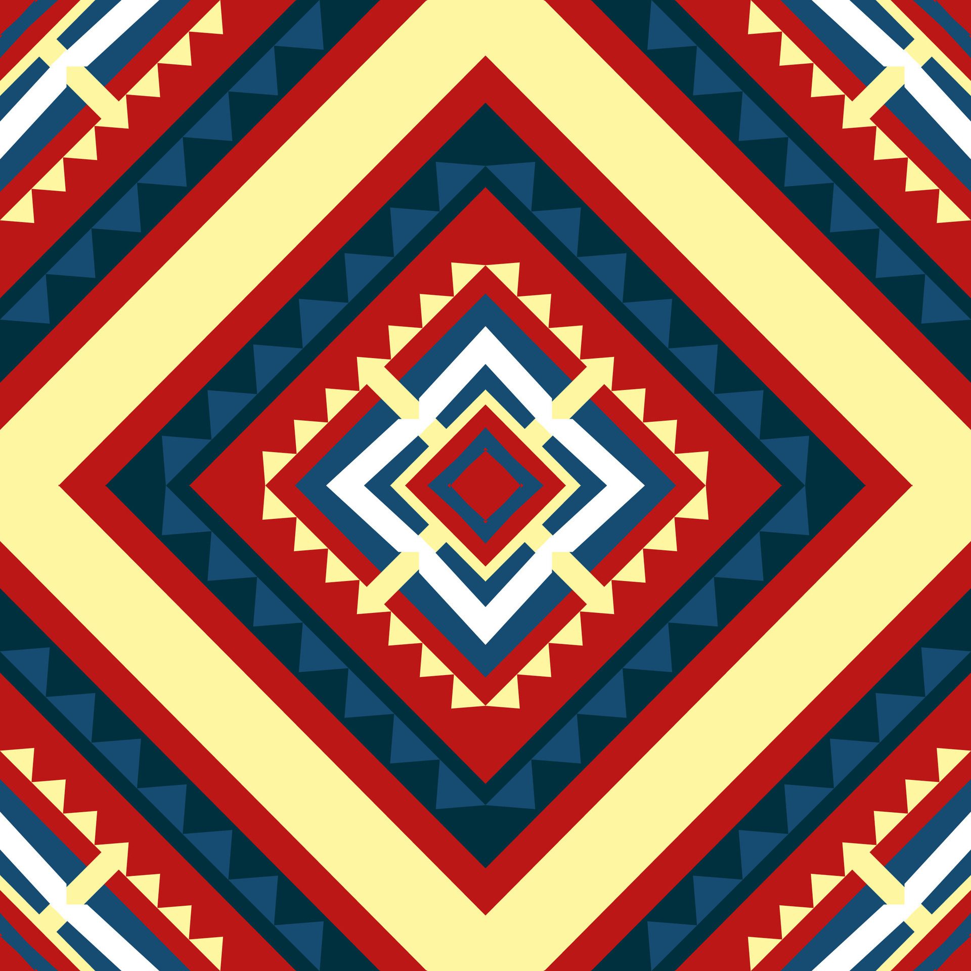 geometric ethnic pattern. Can be used in fabric design for clothing, textile, wrapping, background, wallpaper, carpet, embroidery style Free Vector